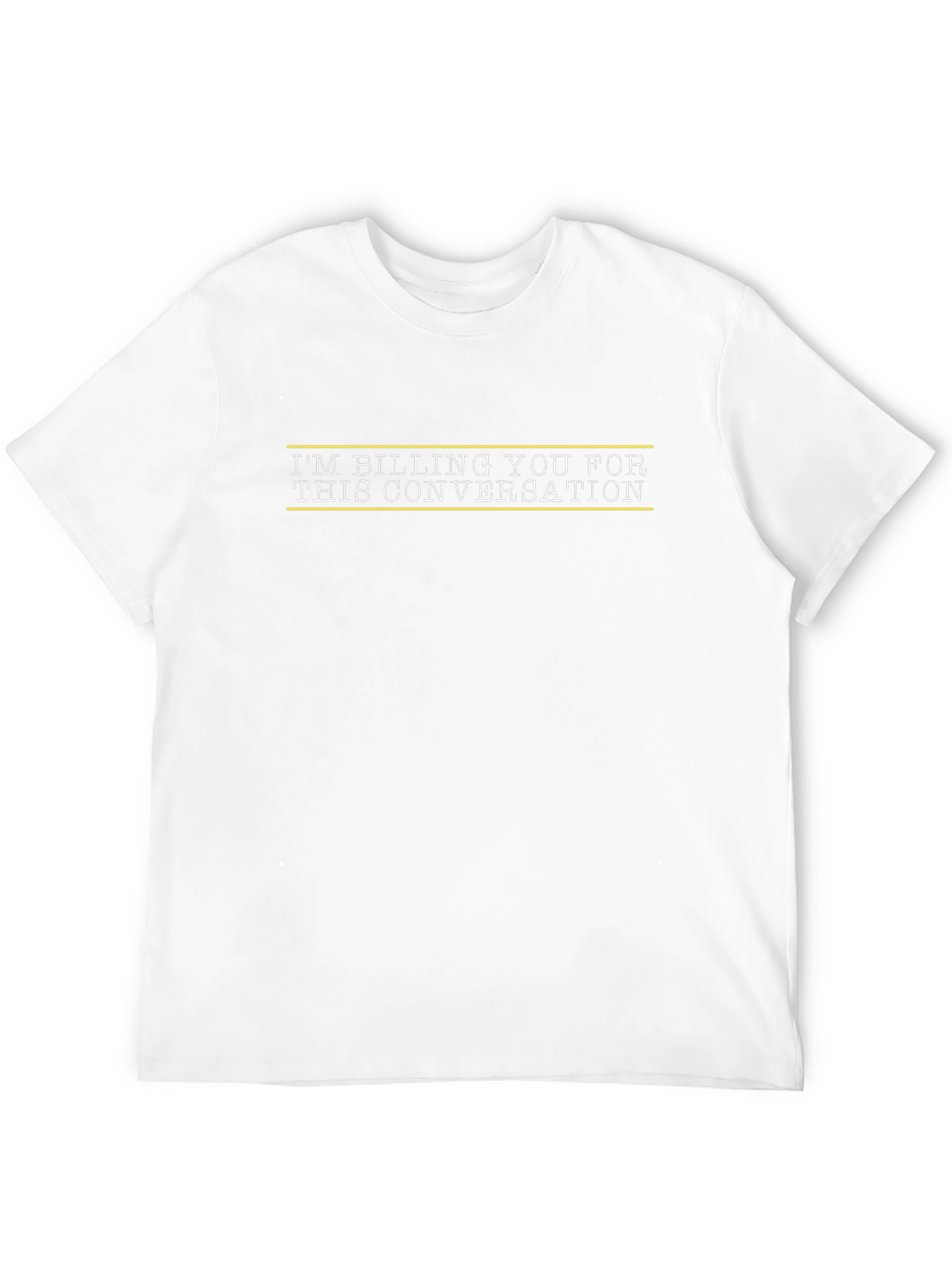 Billing You Conversation Black T-Shirt