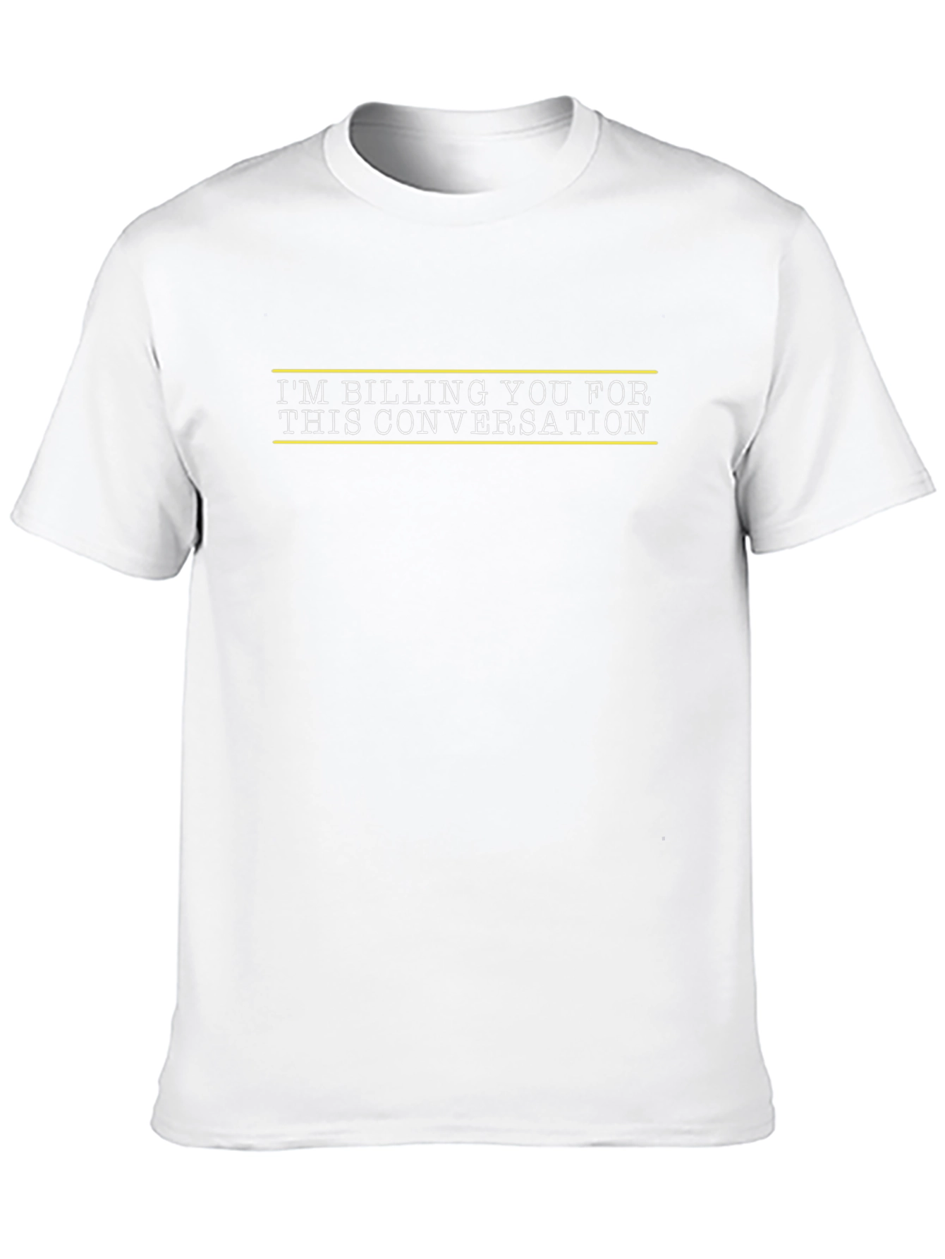 Billing You Conversation Black T-Shirt
