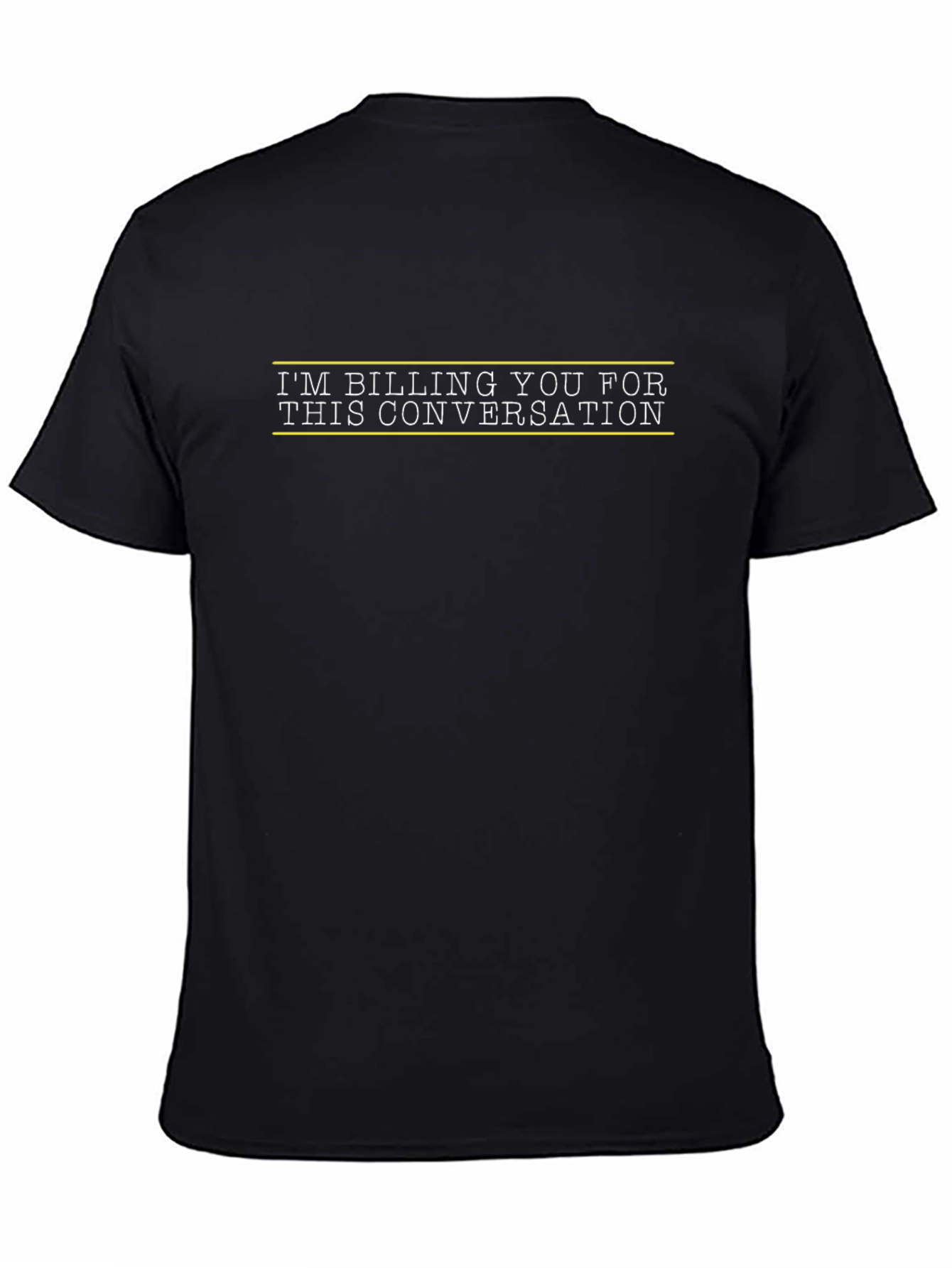 Billing You Conversation Black T-Shirt