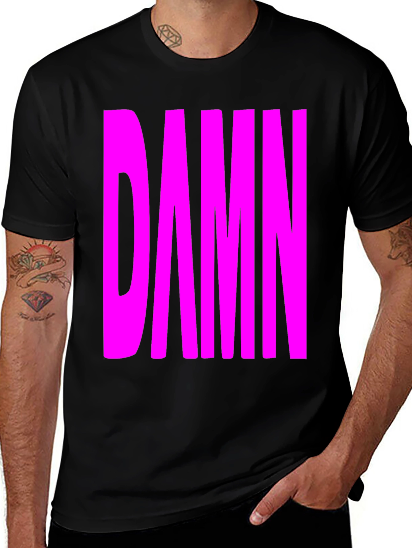 DAMN Graphic Tee - Bold Streetwear Style