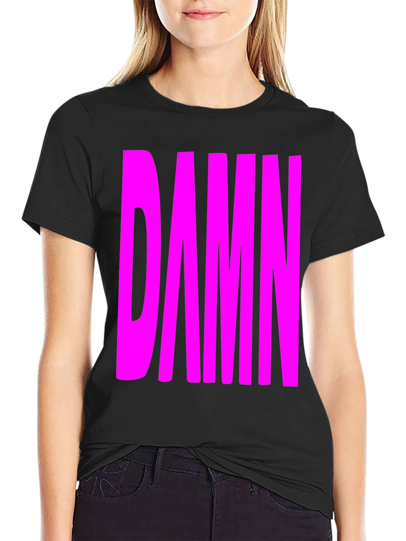 DAMN Graphic Tee - Bold Streetwear Style