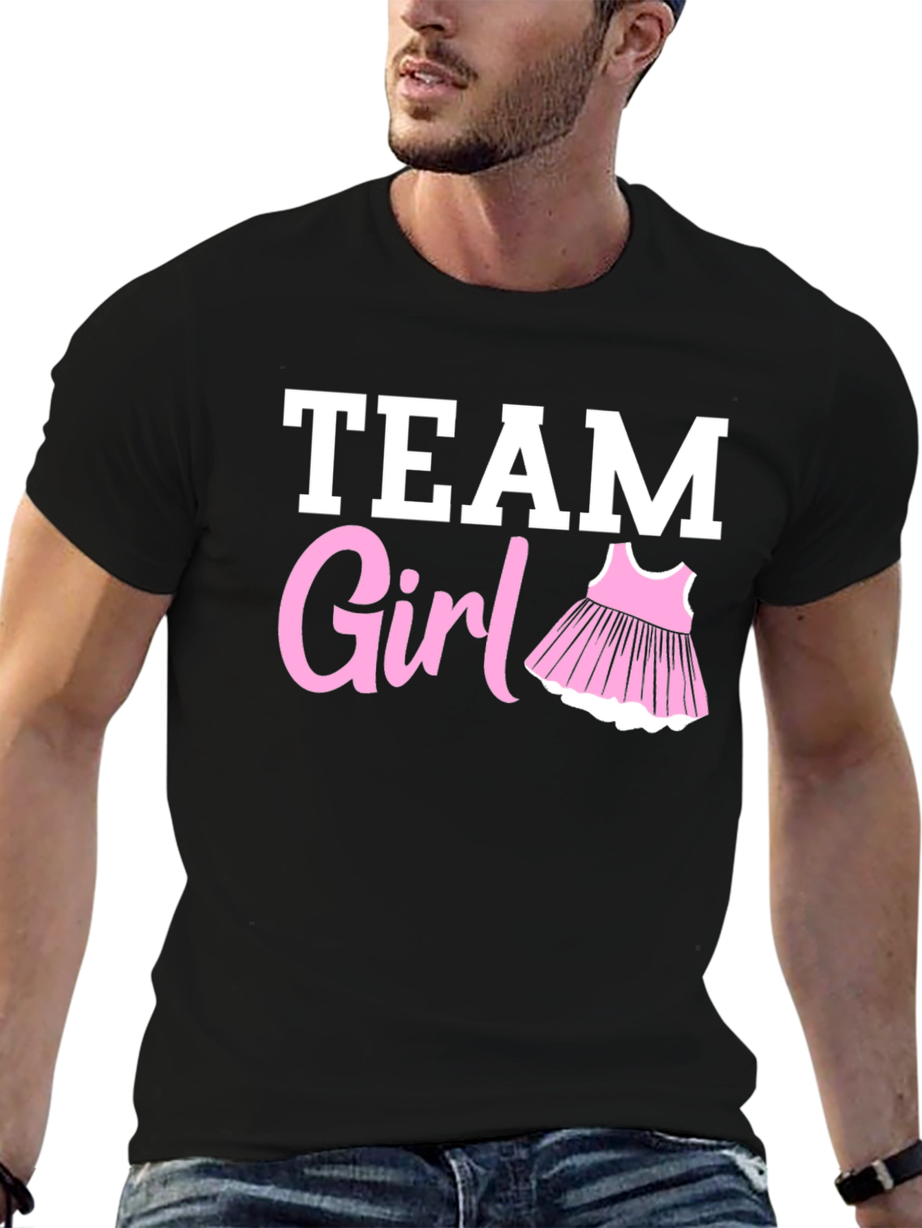 Team Girl T-Shirt - Gender Reveal Party