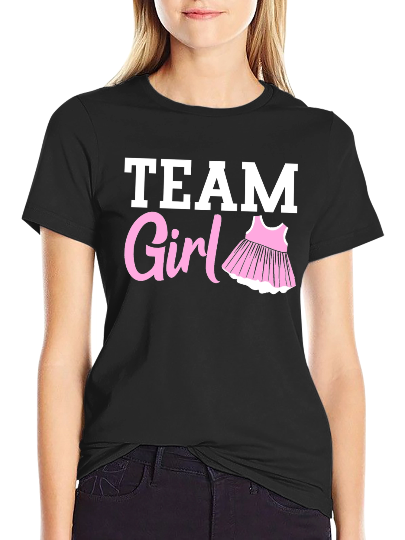 Team Girl T-Shirt - Gender Reveal Party