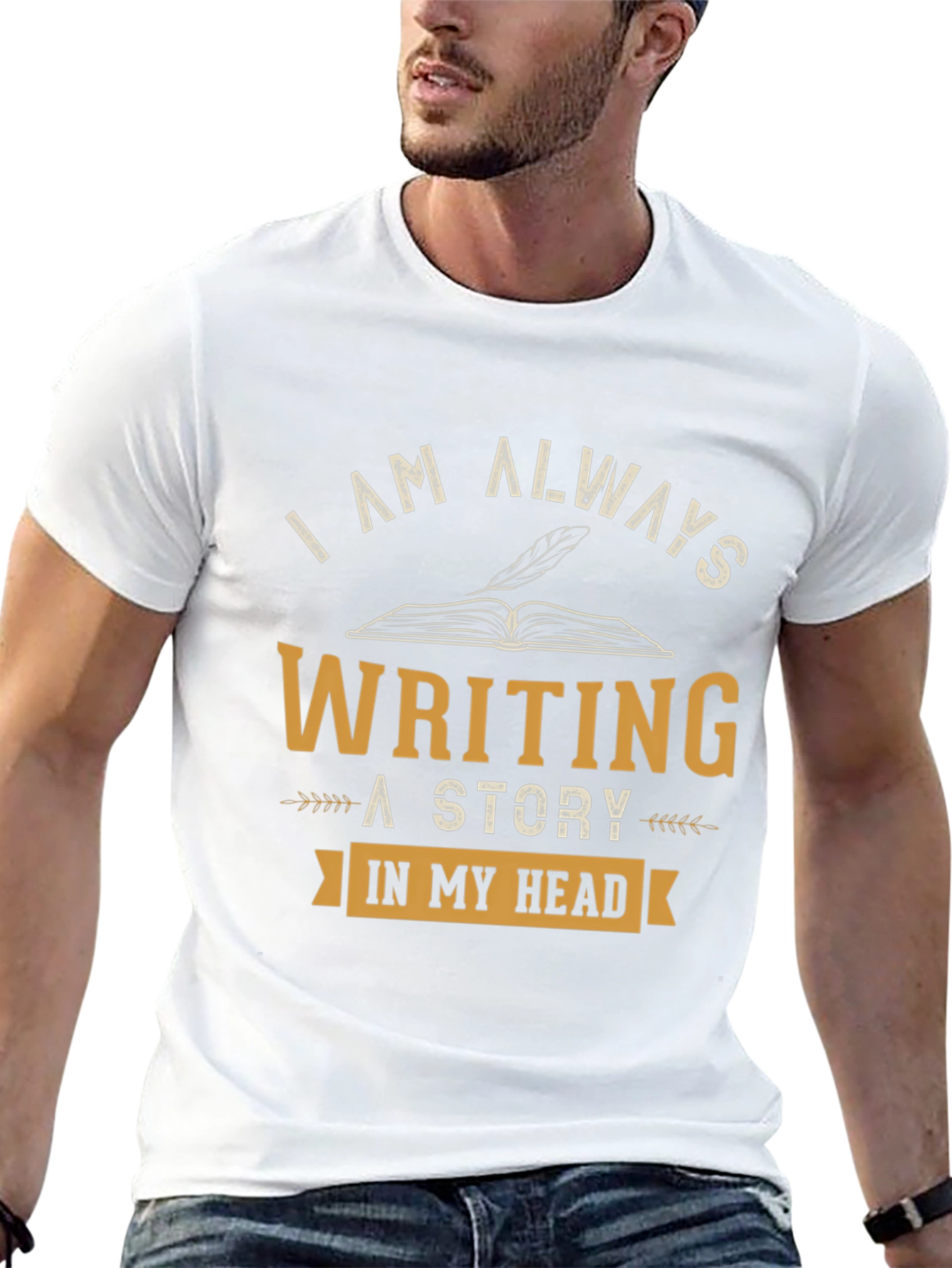 Writers Tee: Always Writing a Story