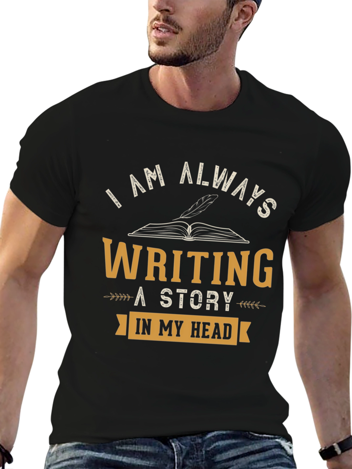 Writers Tee: Always Writing a Story