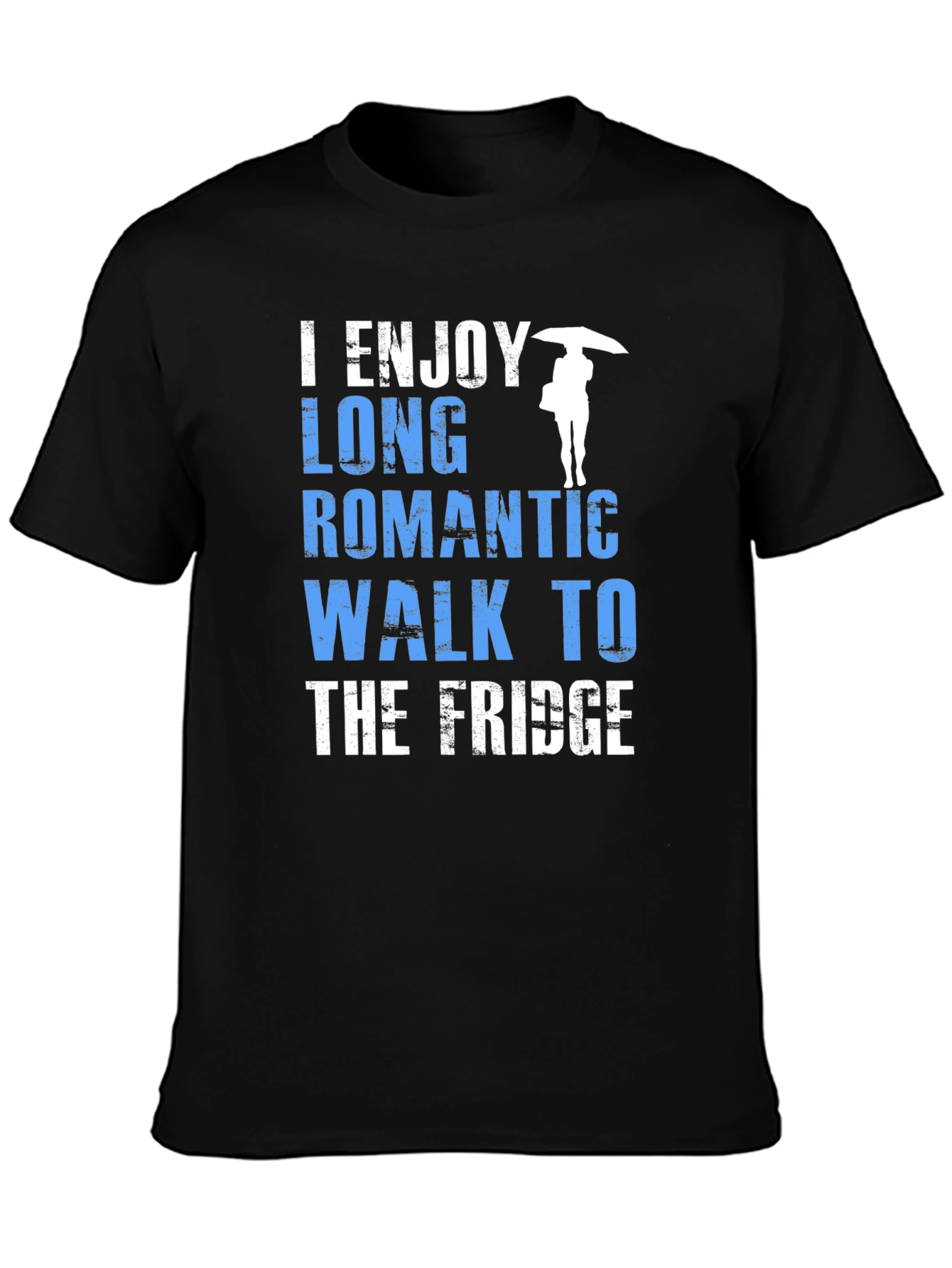 Humorous Fridge Walk Graphic Tee