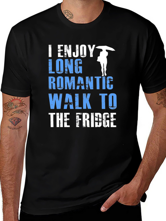 Humorous Fridge Walk Graphic Tee