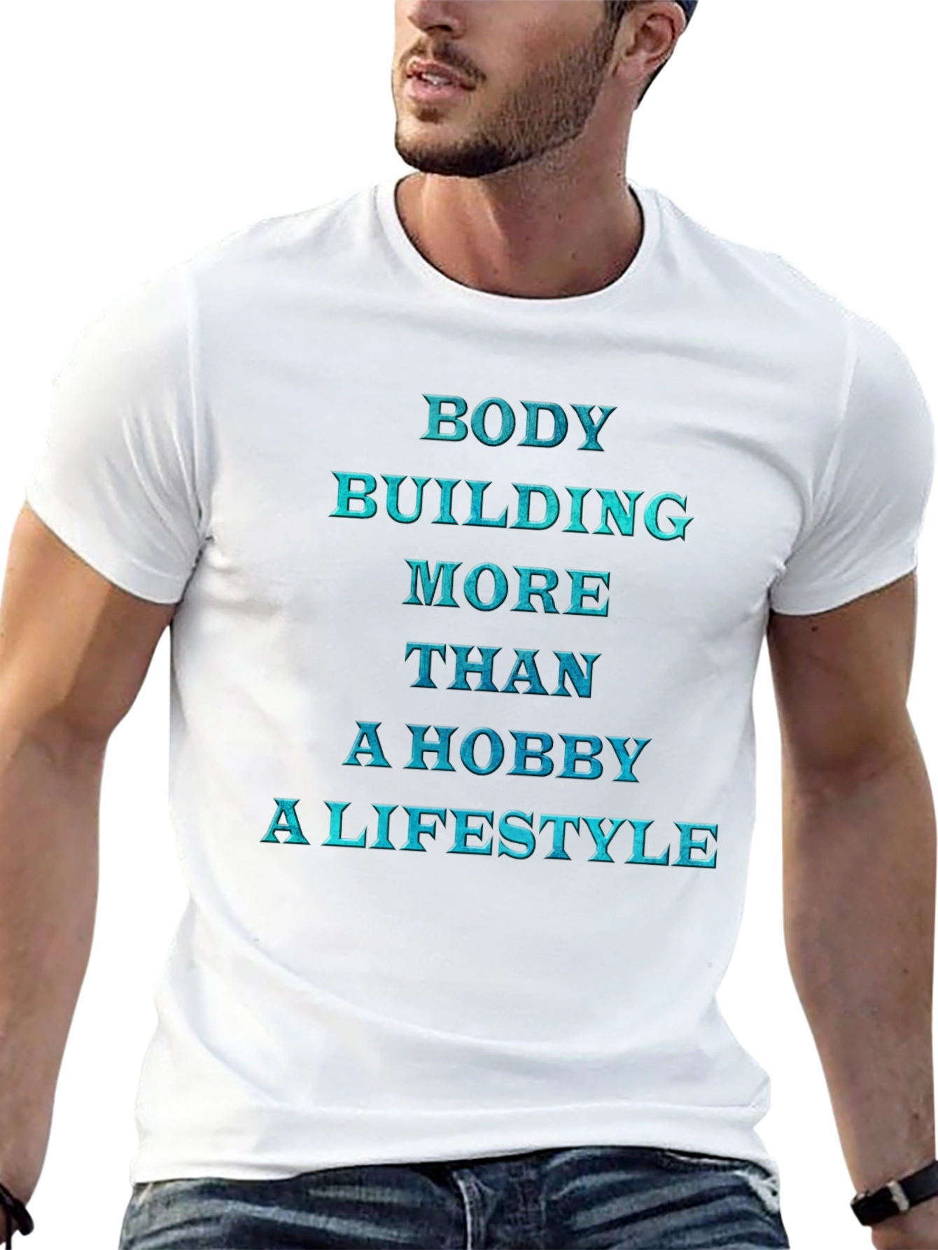 Bodybuilding Lifestyle Graphic T-Shirt