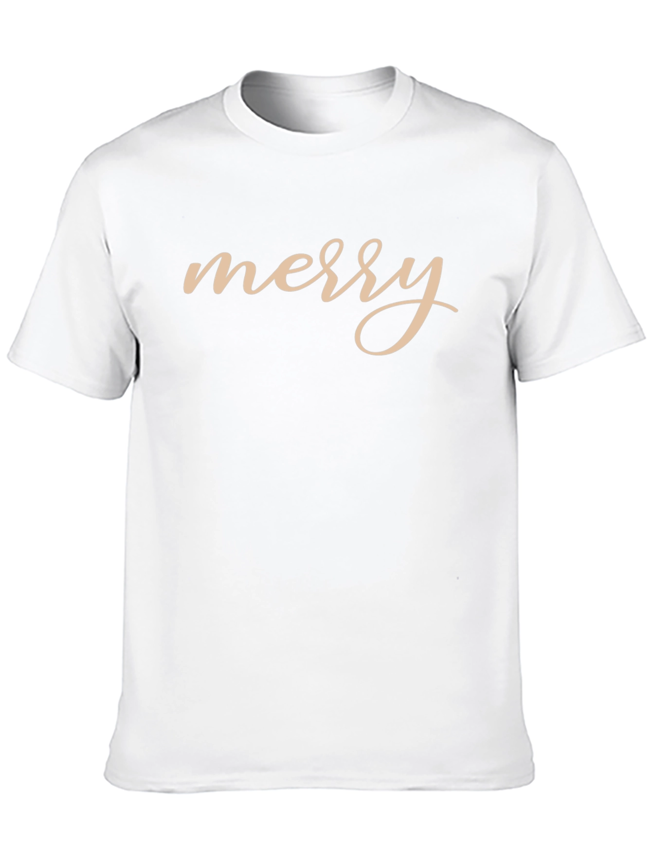 Merry Graphic Tee - Black Christmas T-Shirt