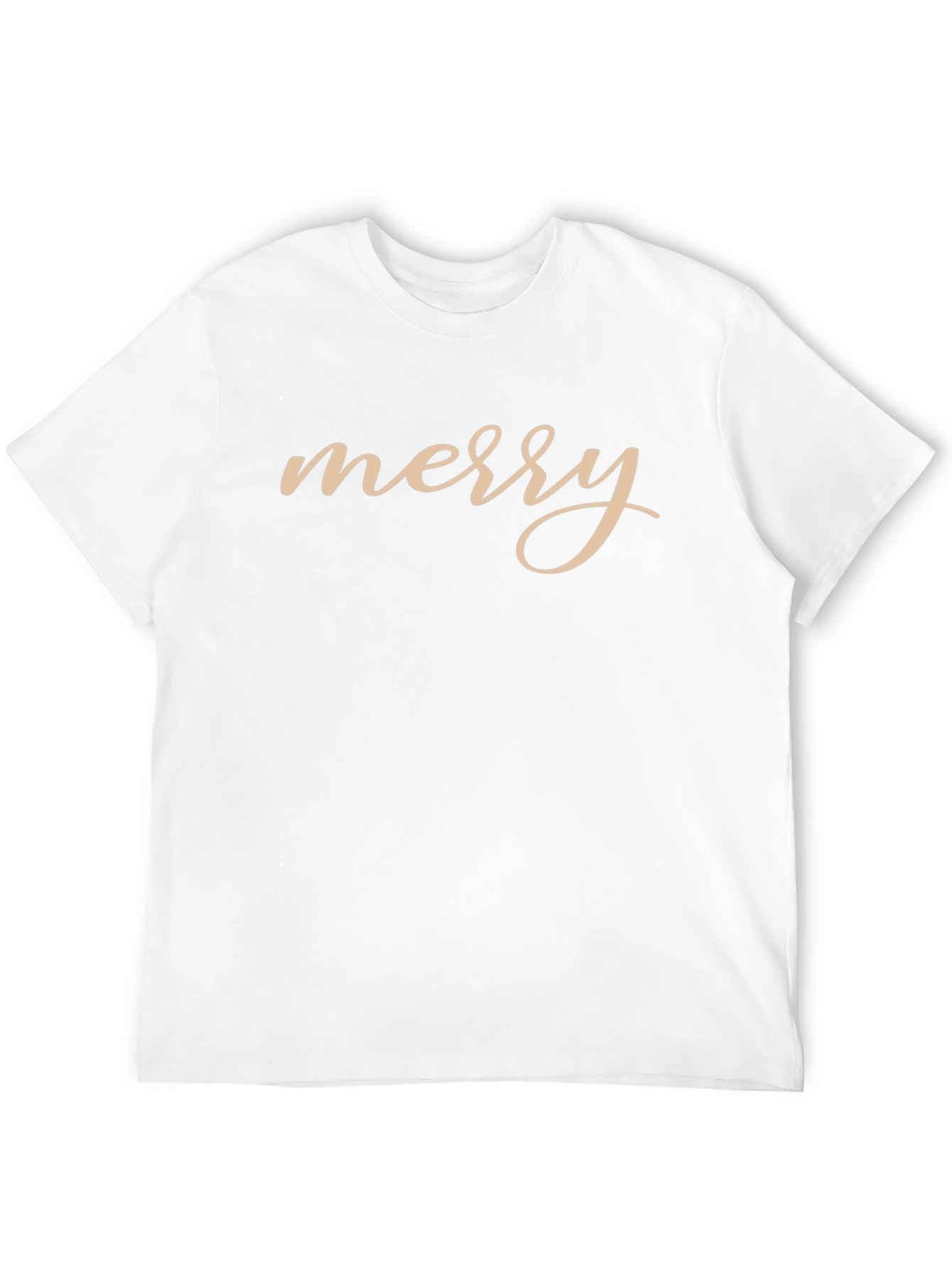 Merry Graphic Tee - Black Christmas T-Shirt