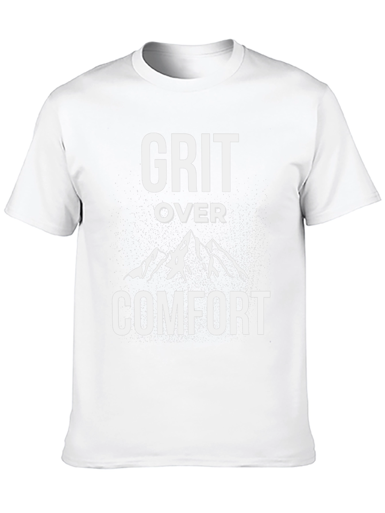 Grit Over Comfort Graphic Tee - Motivational T-Shirt