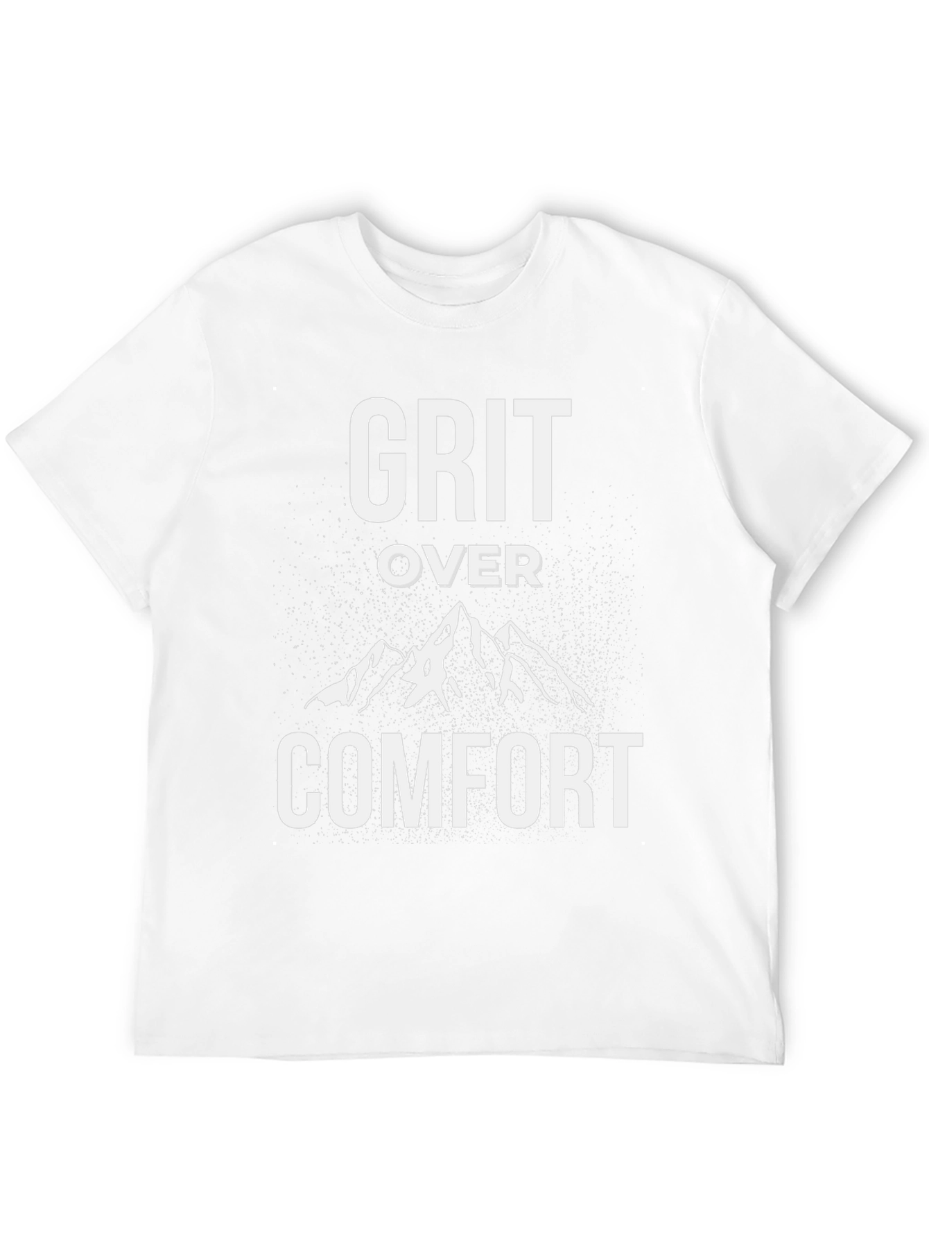 Grit Over Comfort Graphic Tee - Motivational T-Shirt
