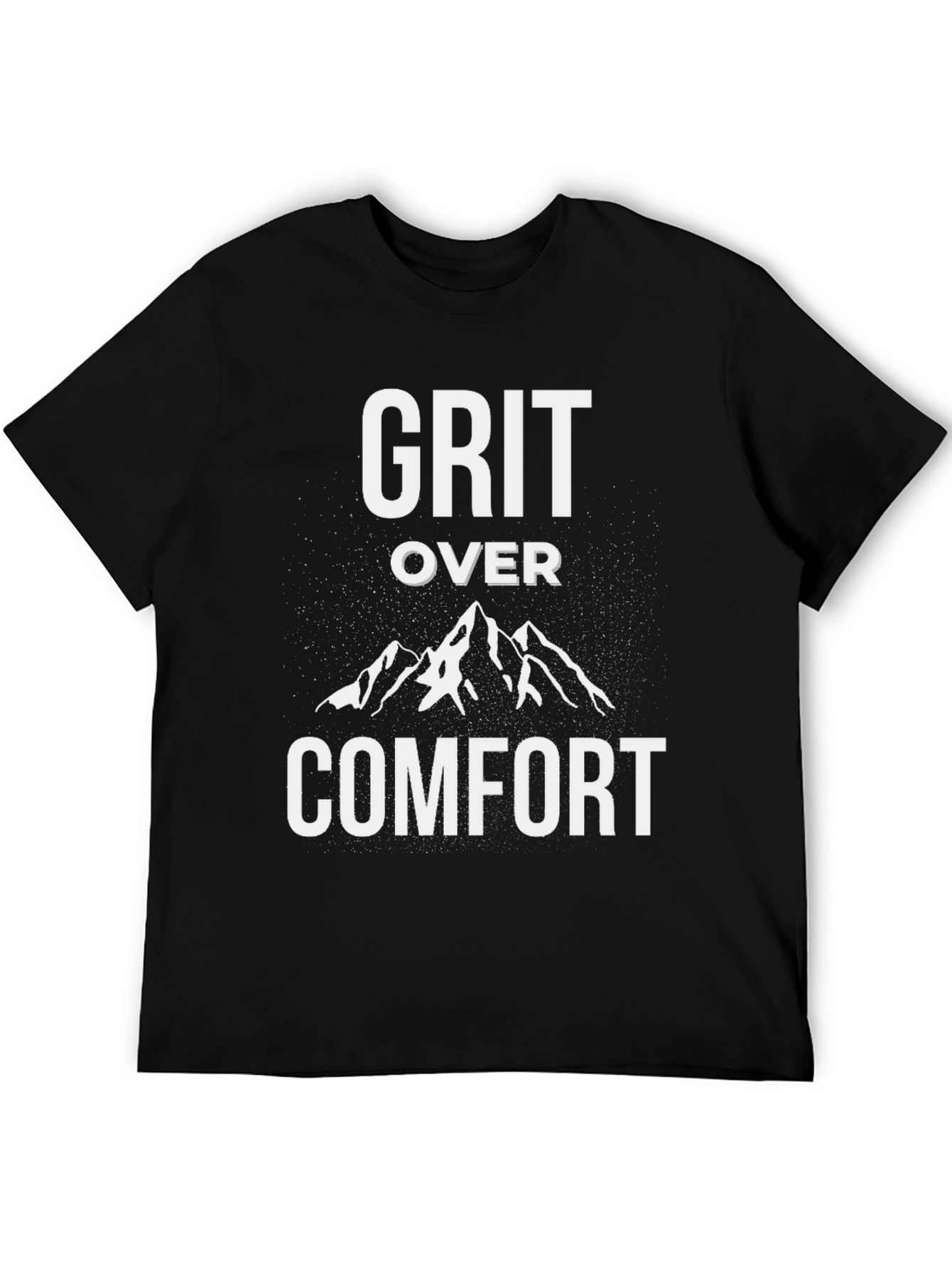 Grit Over Comfort Graphic Tee - Motivational T-Shirt
