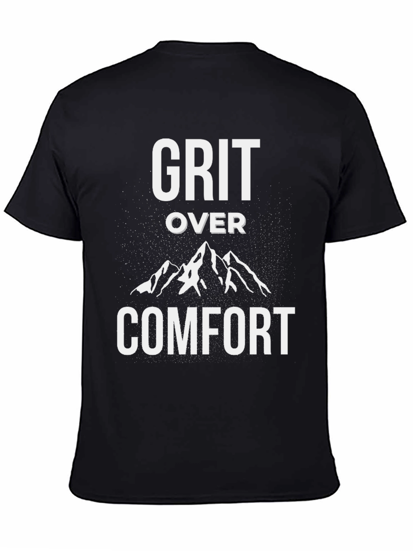 Grit Over Comfort Graphic Tee - Motivational T-Shirt