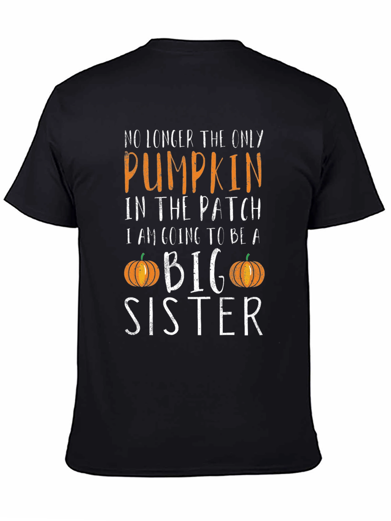 Big Sister Pumpkin Patch T-Shirt - Pregnancy Reveal Tee