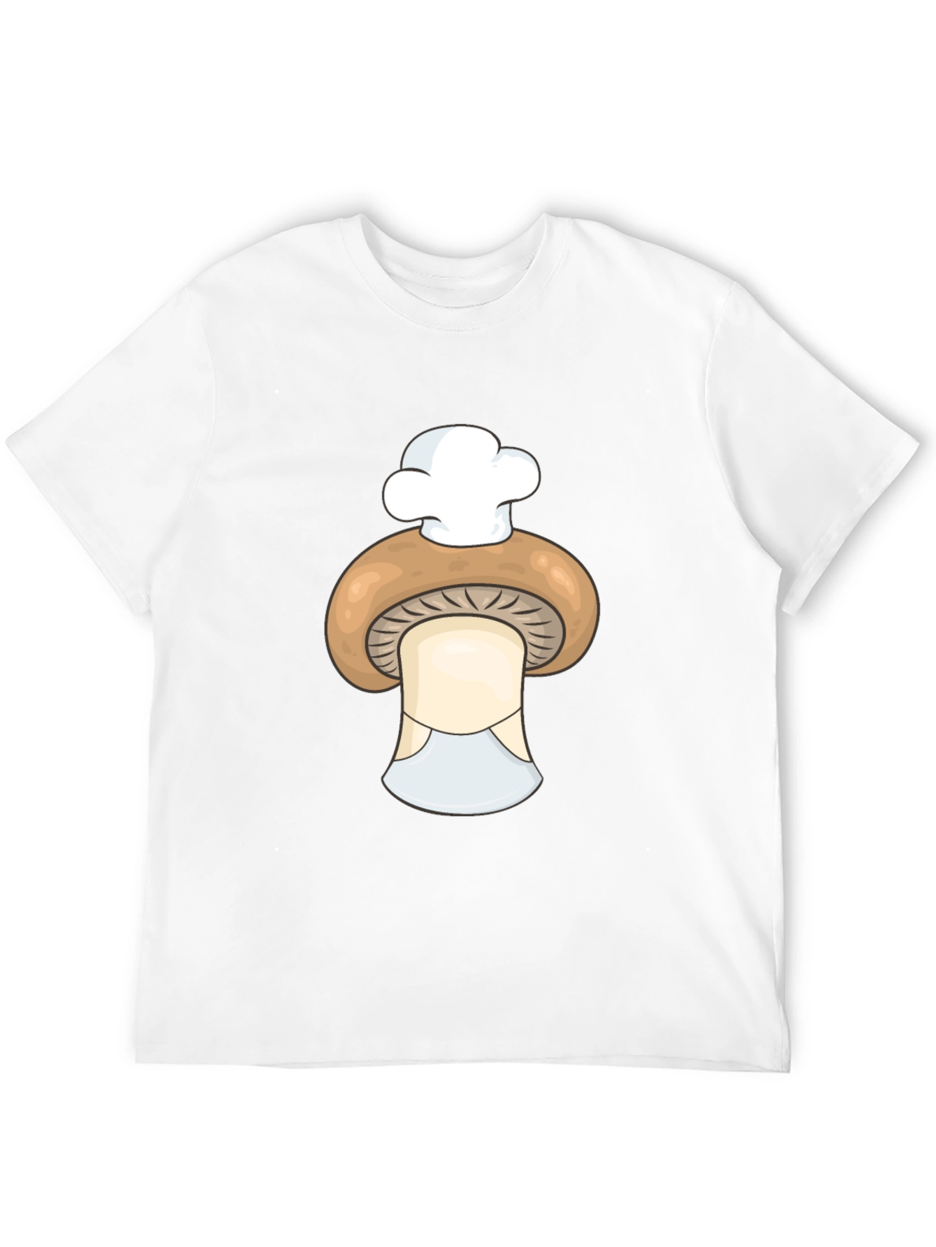 Chef Mushroom T-Shirt - Funny Cook Graphic Tee