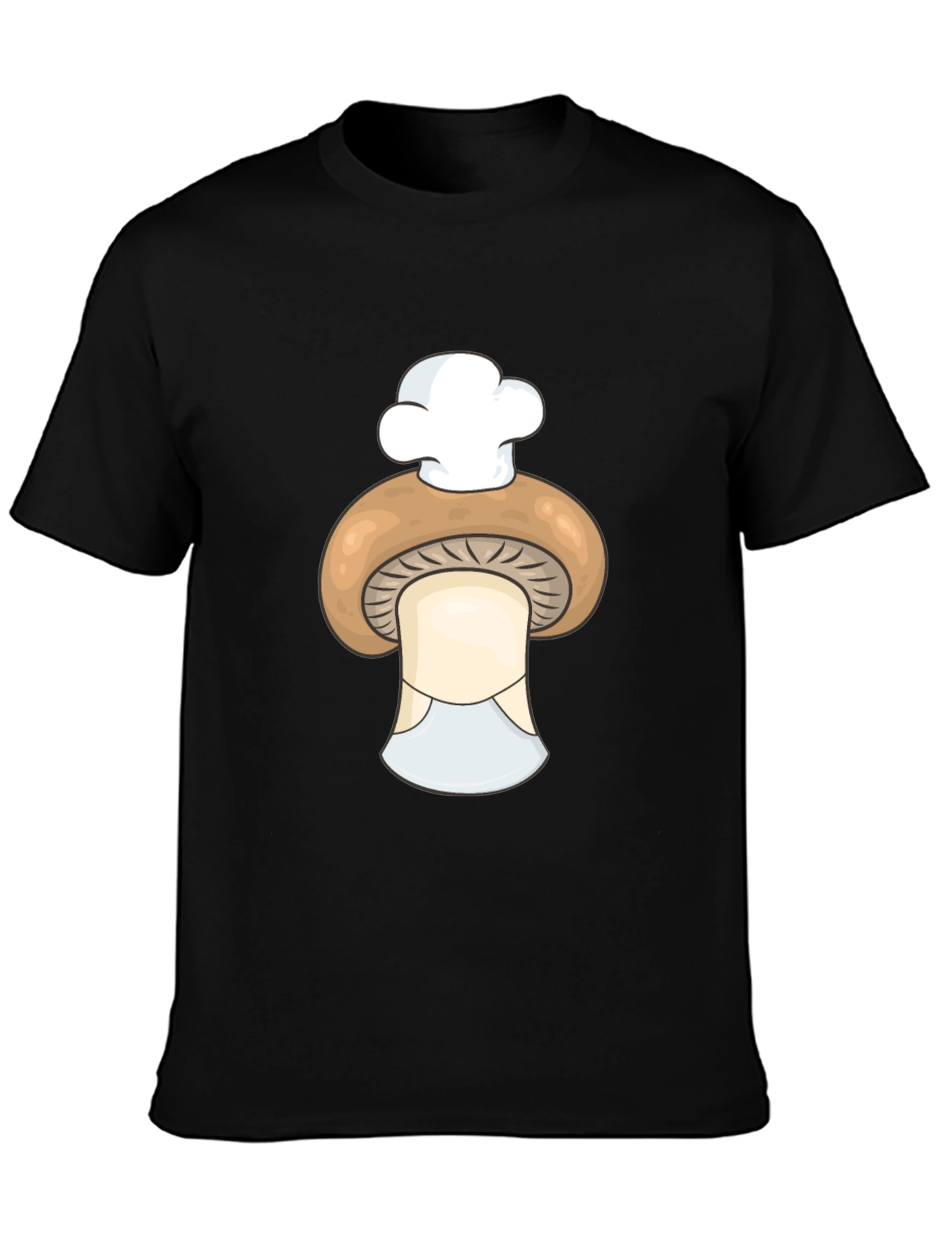 Chef Mushroom T-Shirt - Funny Cook Graphic Tee