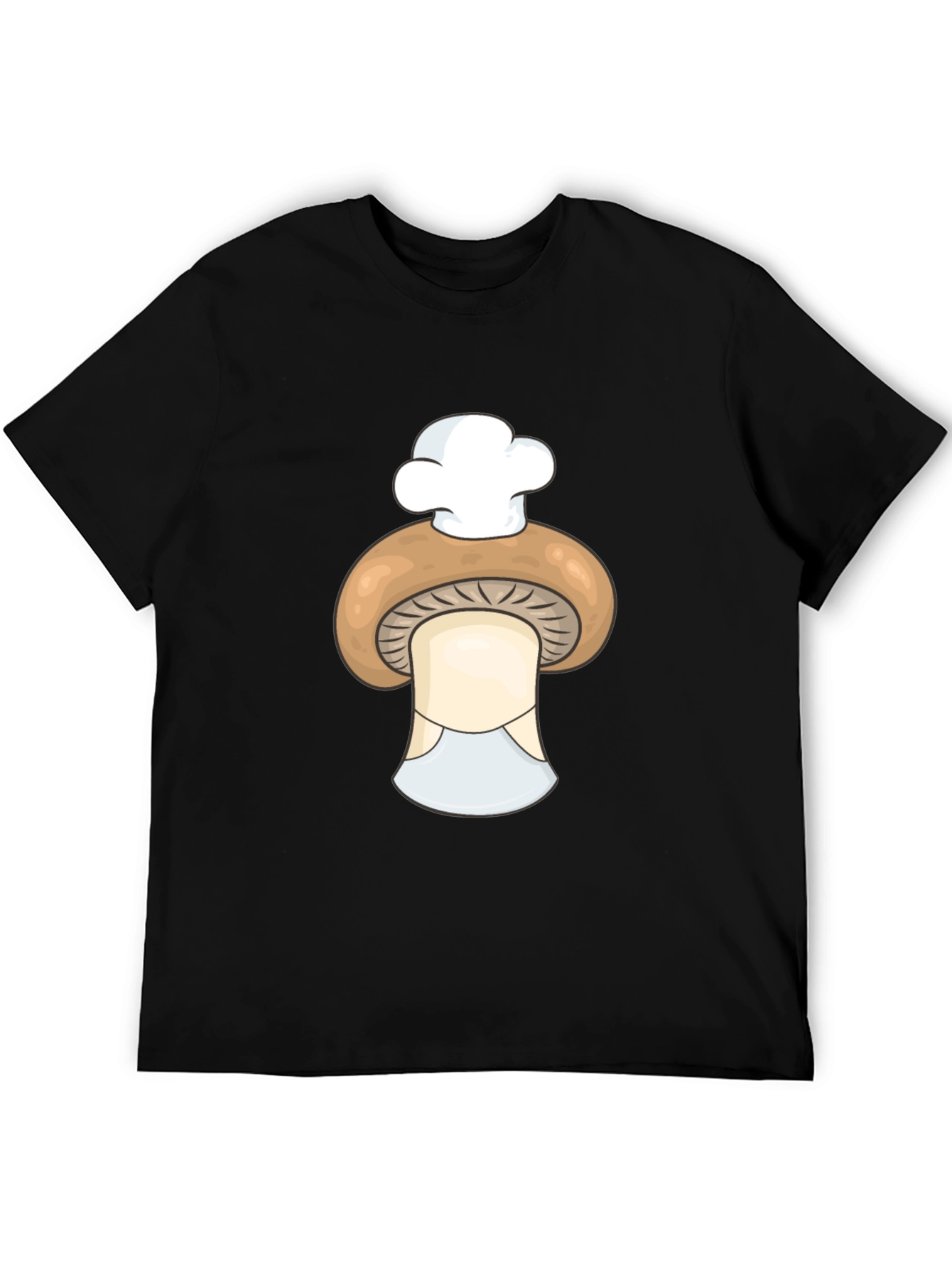 Chef Mushroom T-Shirt - Funny Cook Graphic Tee