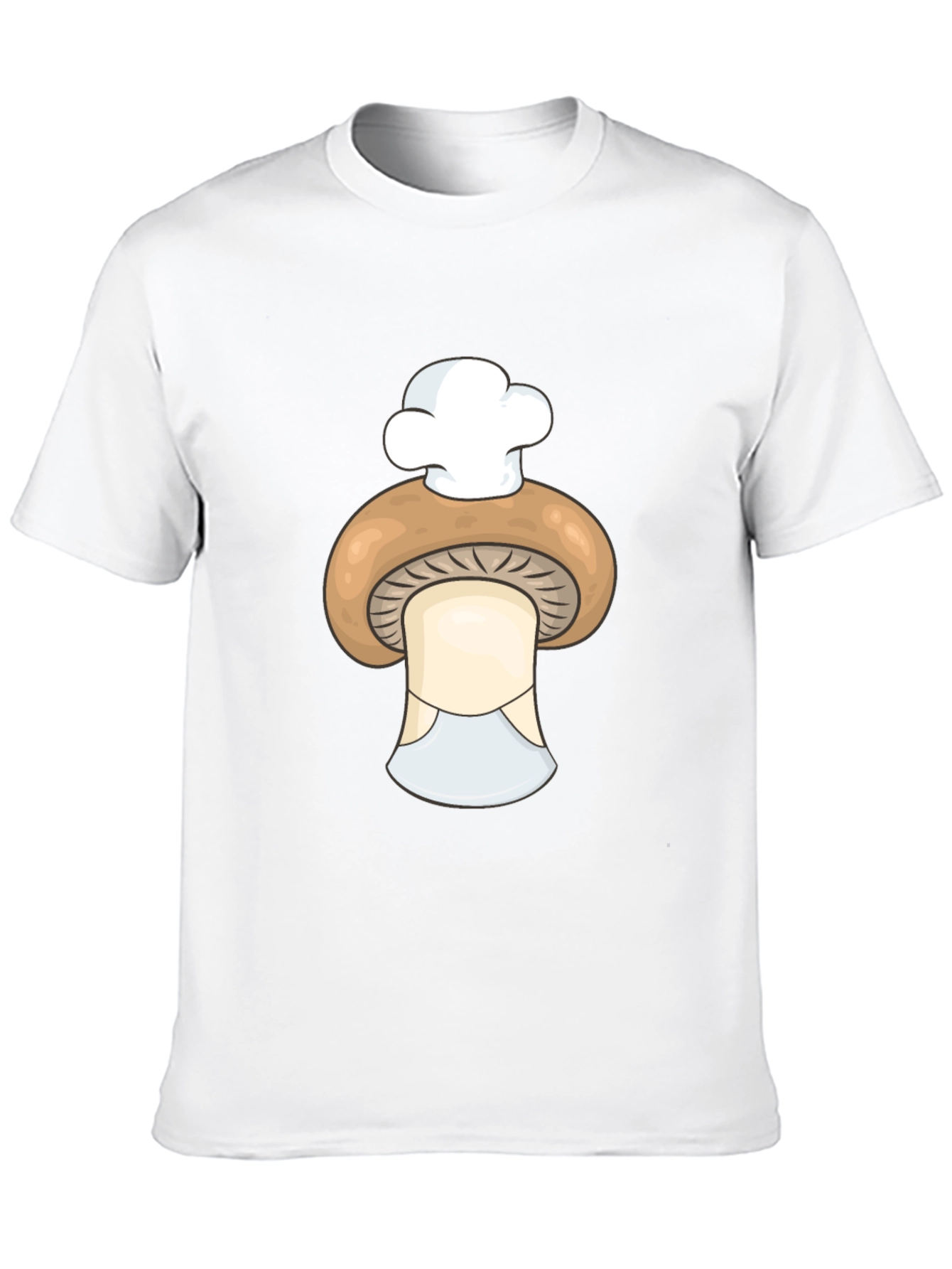Chef Mushroom T-Shirt - Funny Cook Graphic Tee