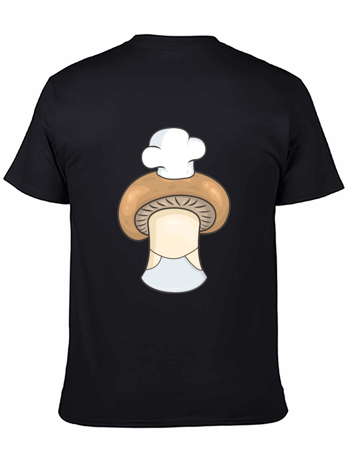 Chef Mushroom T-Shirt - Funny Cook Graphic Tee