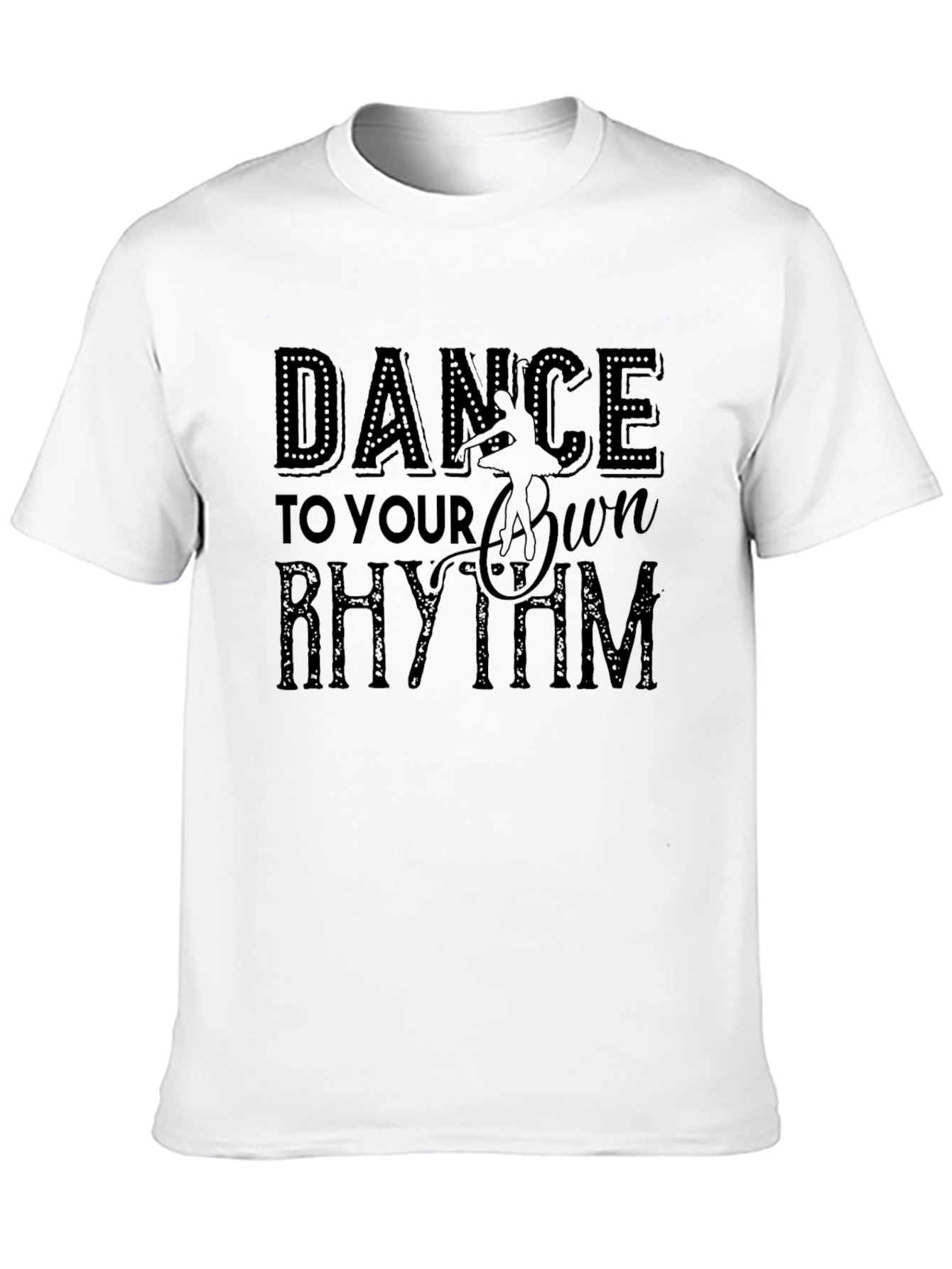 Dance to Your Own Rhythm Black T-Shirt