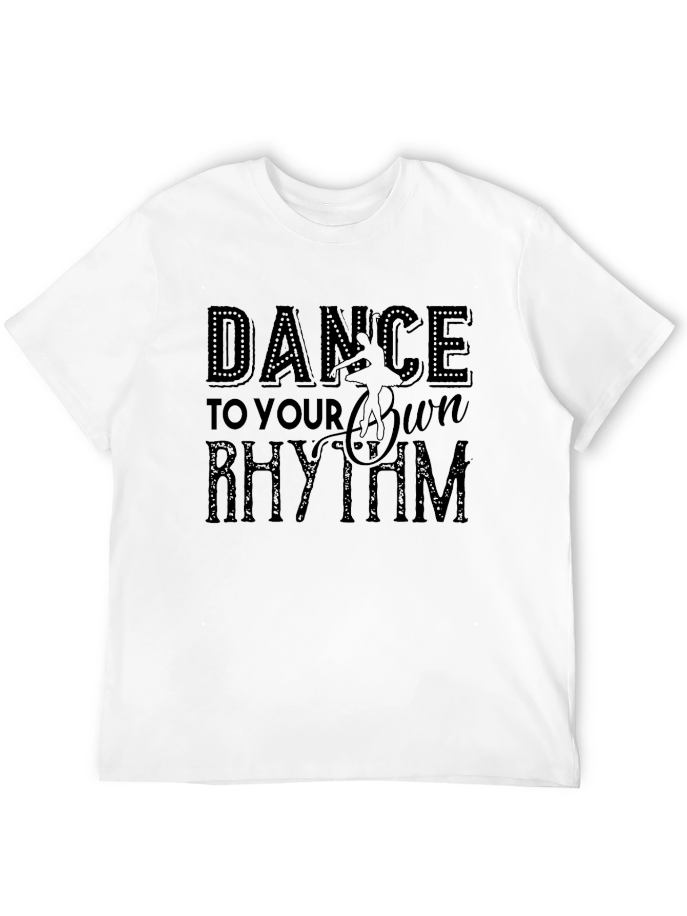 Dance to Your Own Rhythm Black T-Shirt