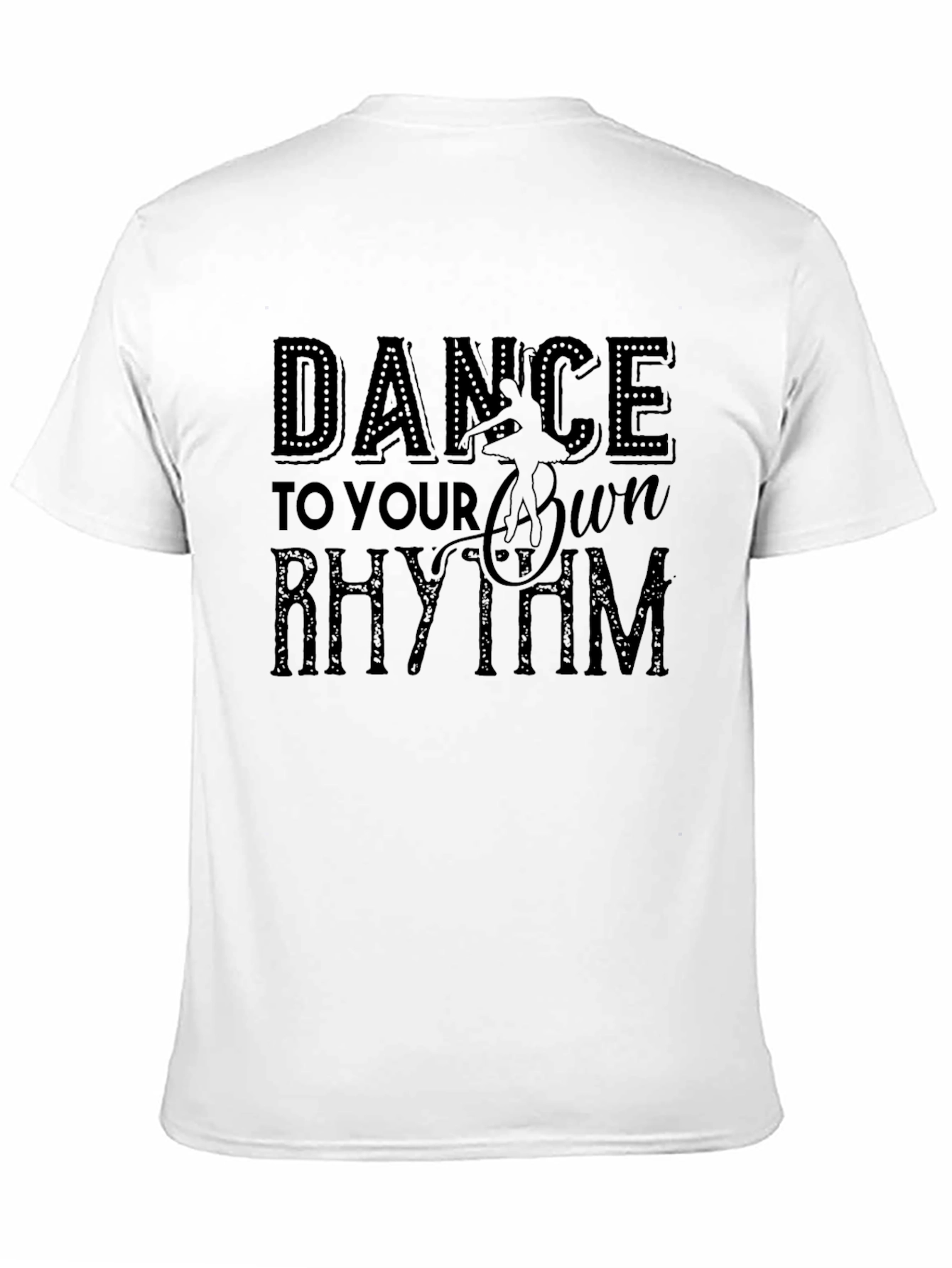 Dance to Your Own Rhythm Black T-Shirt