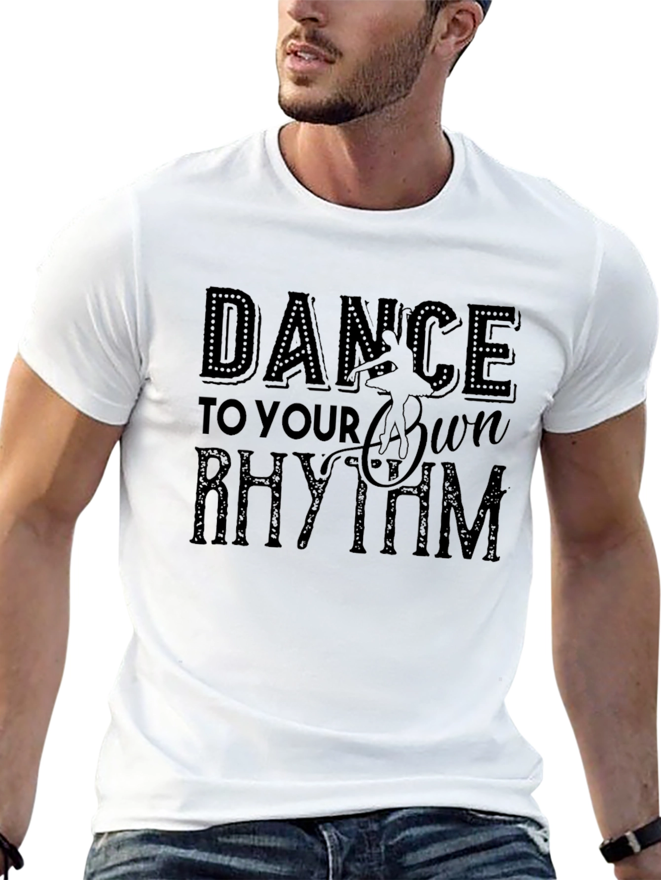 Dance to Your Own Rhythm Black T-Shirt