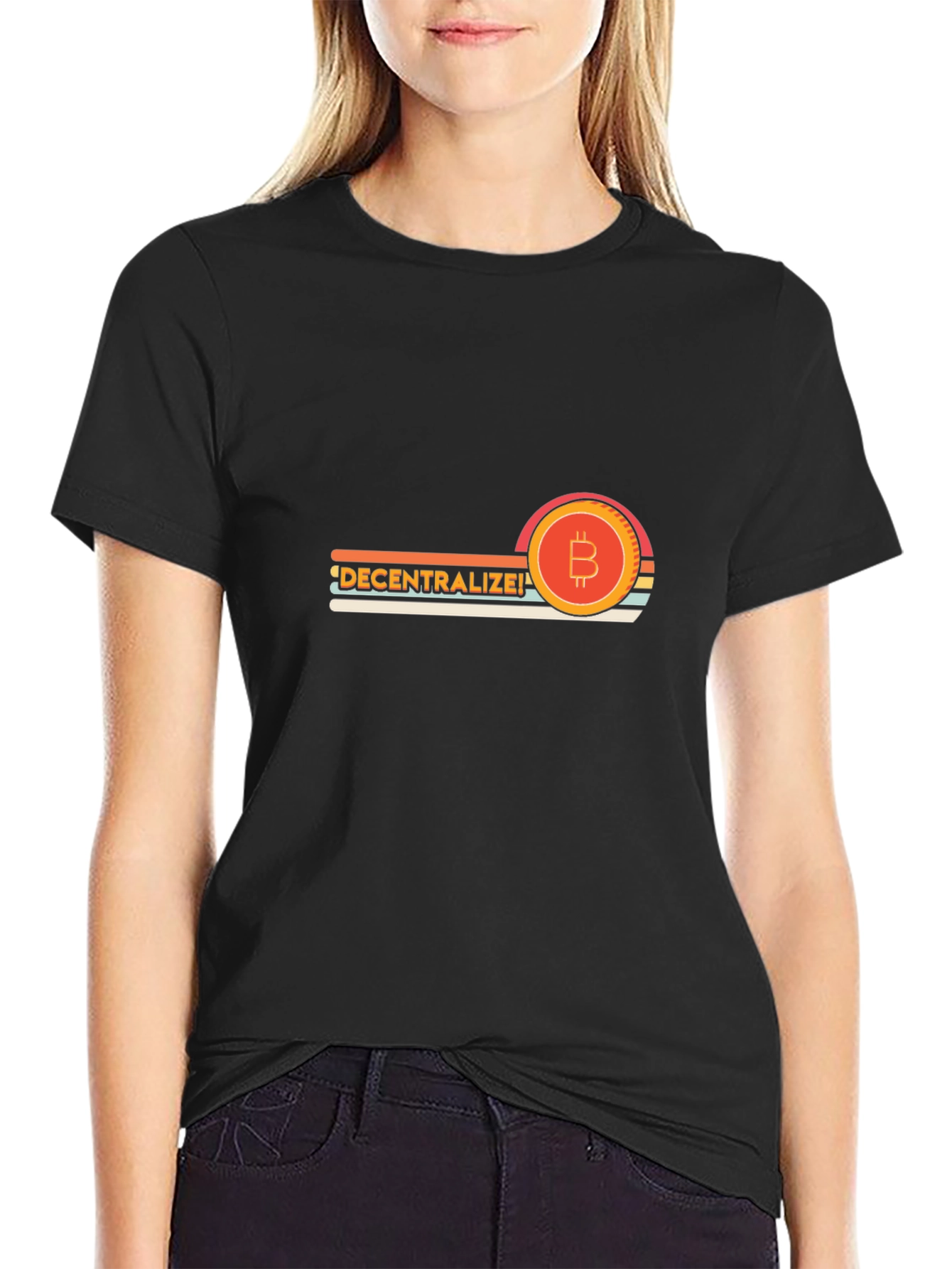 Decentralize Bitcoin Graphic Tee