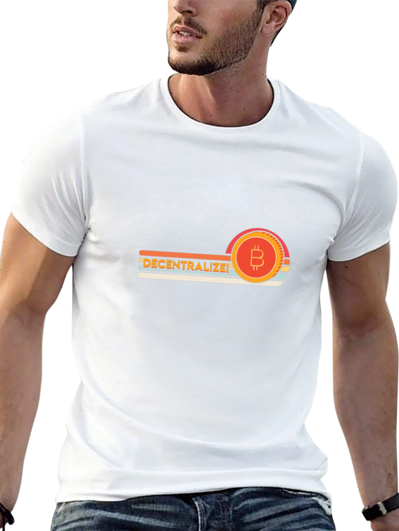 Decentralize Bitcoin Graphic Tee