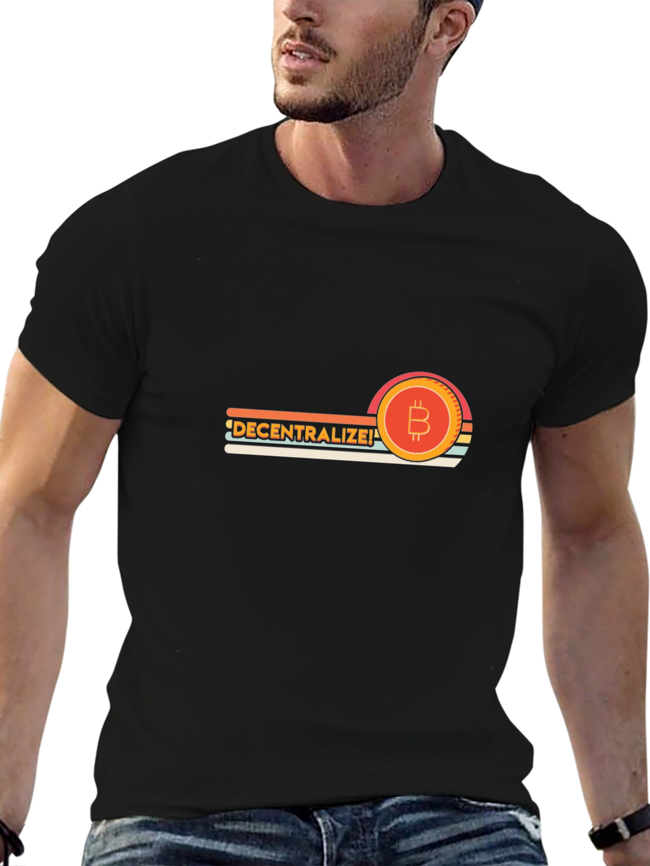 Decentralize Bitcoin Graphic Tee