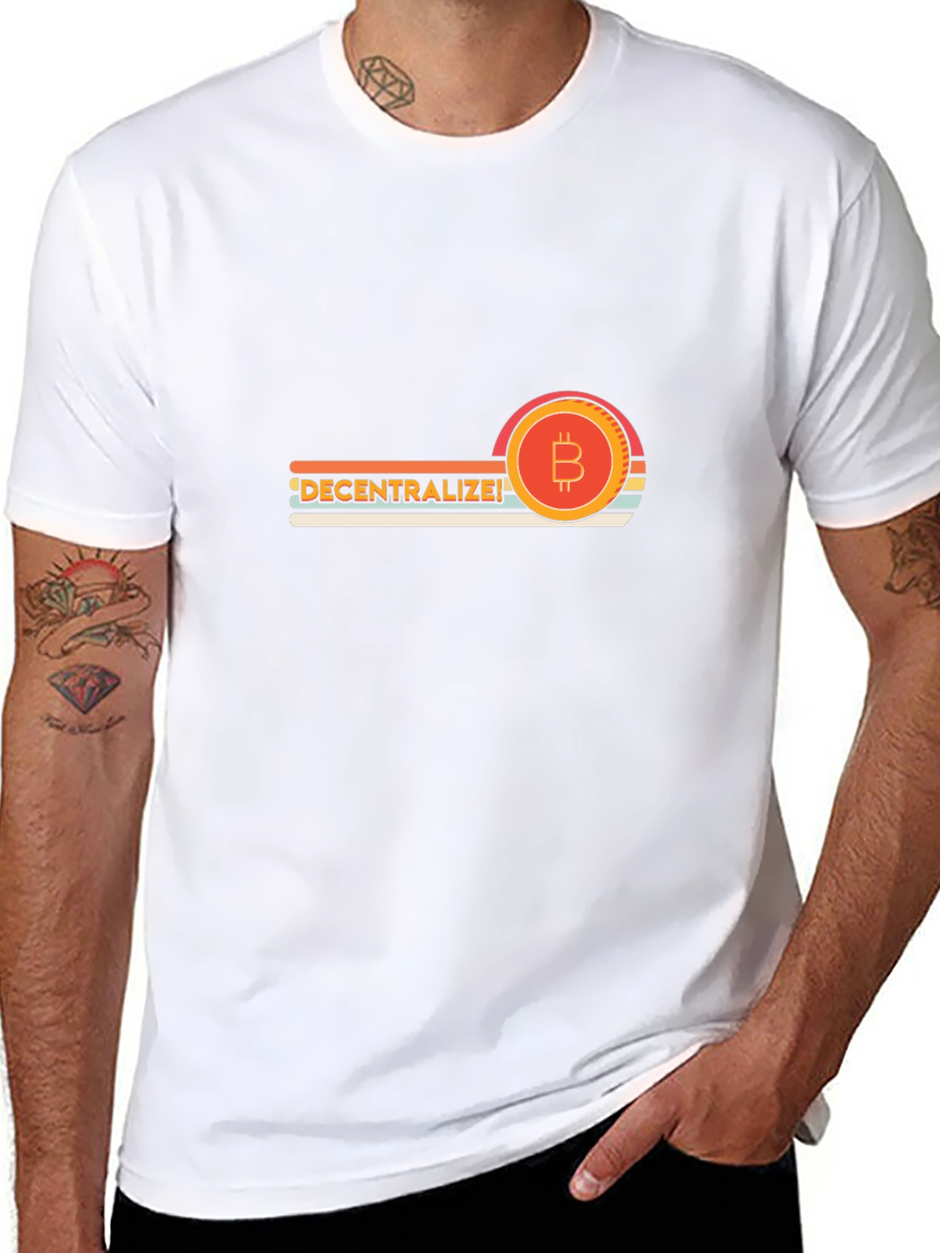 Decentralize Bitcoin Graphic Tee