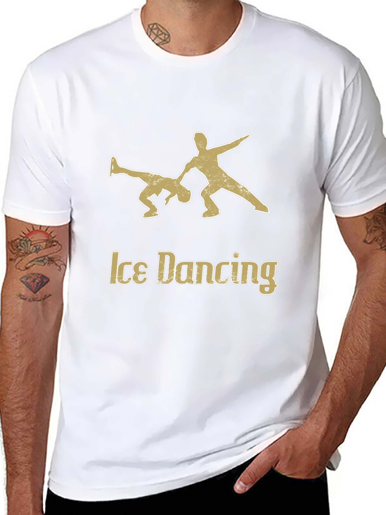 Ice Dancing Graphic Tee - Performance Inspired
