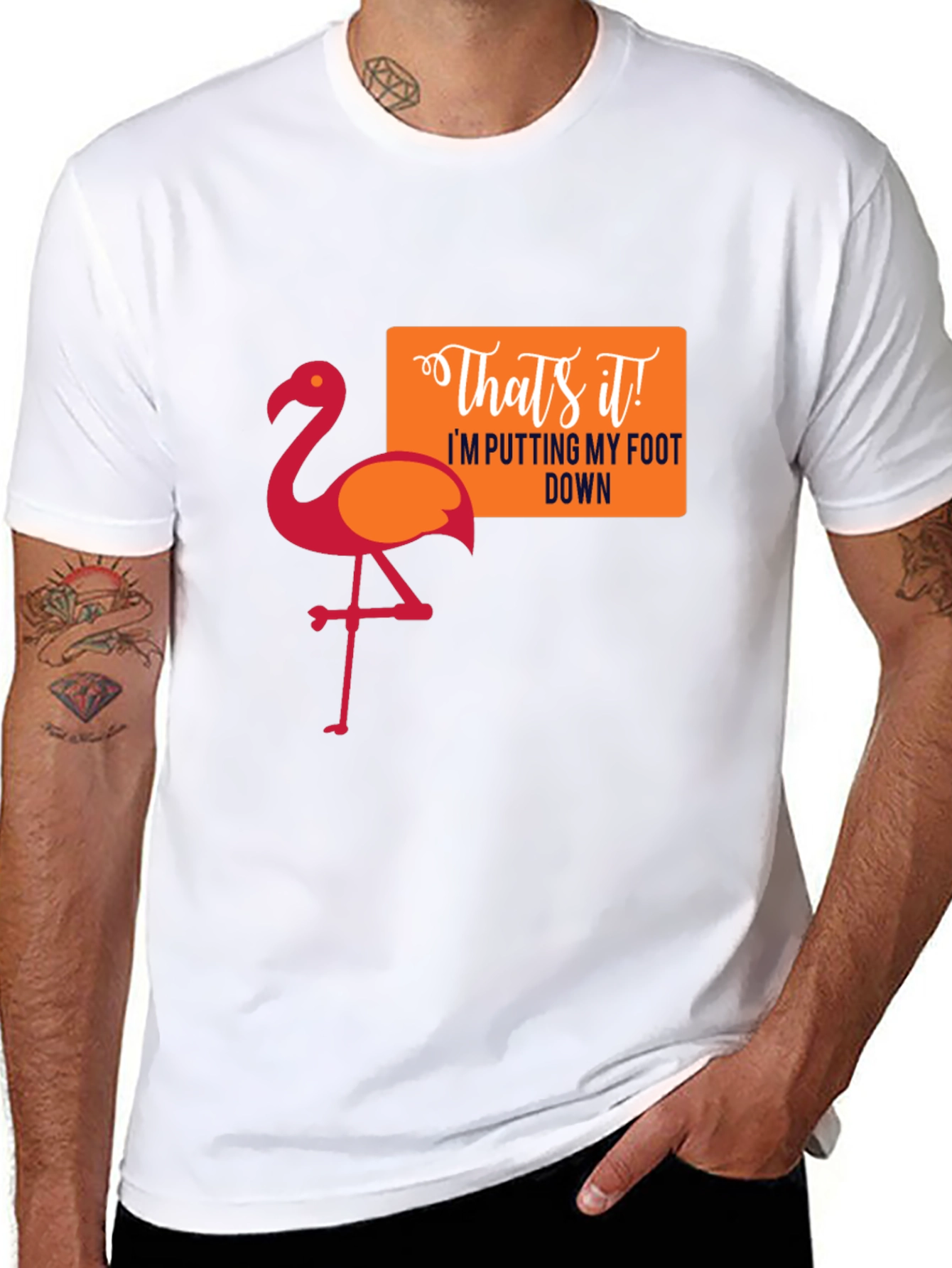 Flamingo Thats It! Graphic T-Shirt