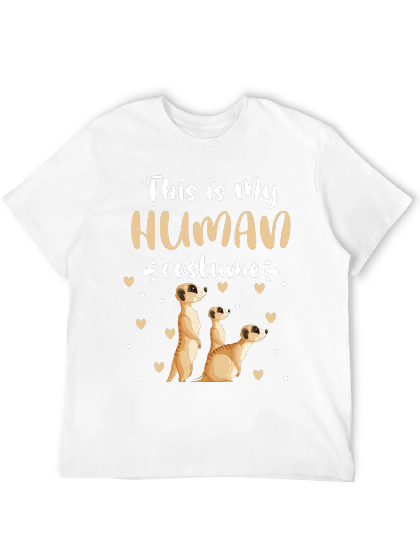 This is My Human Costume Meerkat T-Shirt