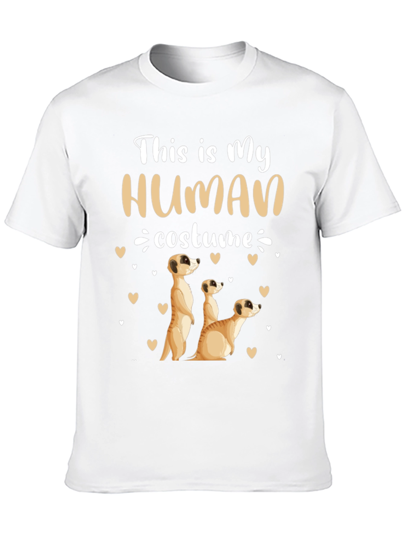 This is My Human Costume Meerkat T-Shirt
