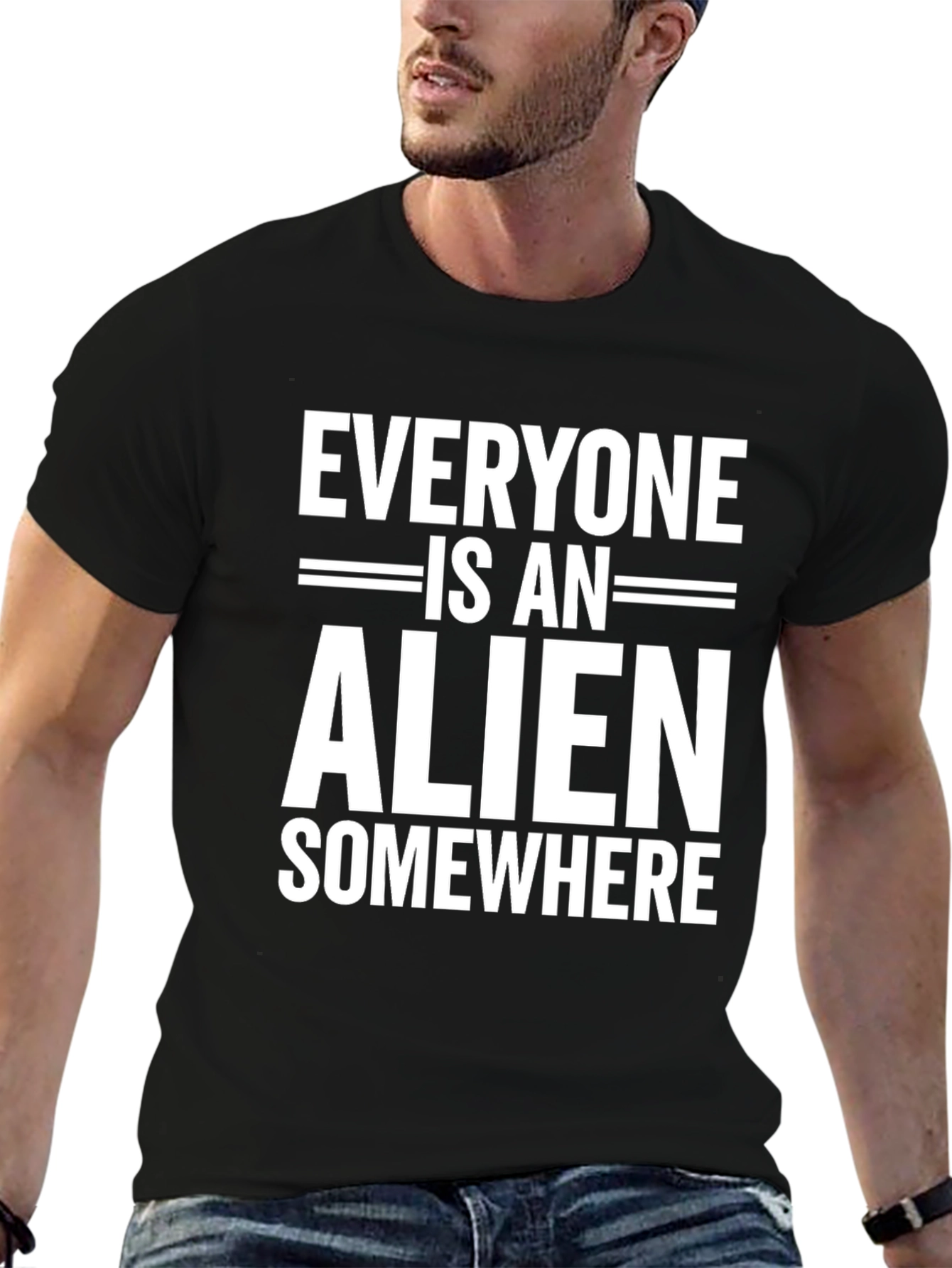 Everyone is an Alien Somewhere Graphic Tee