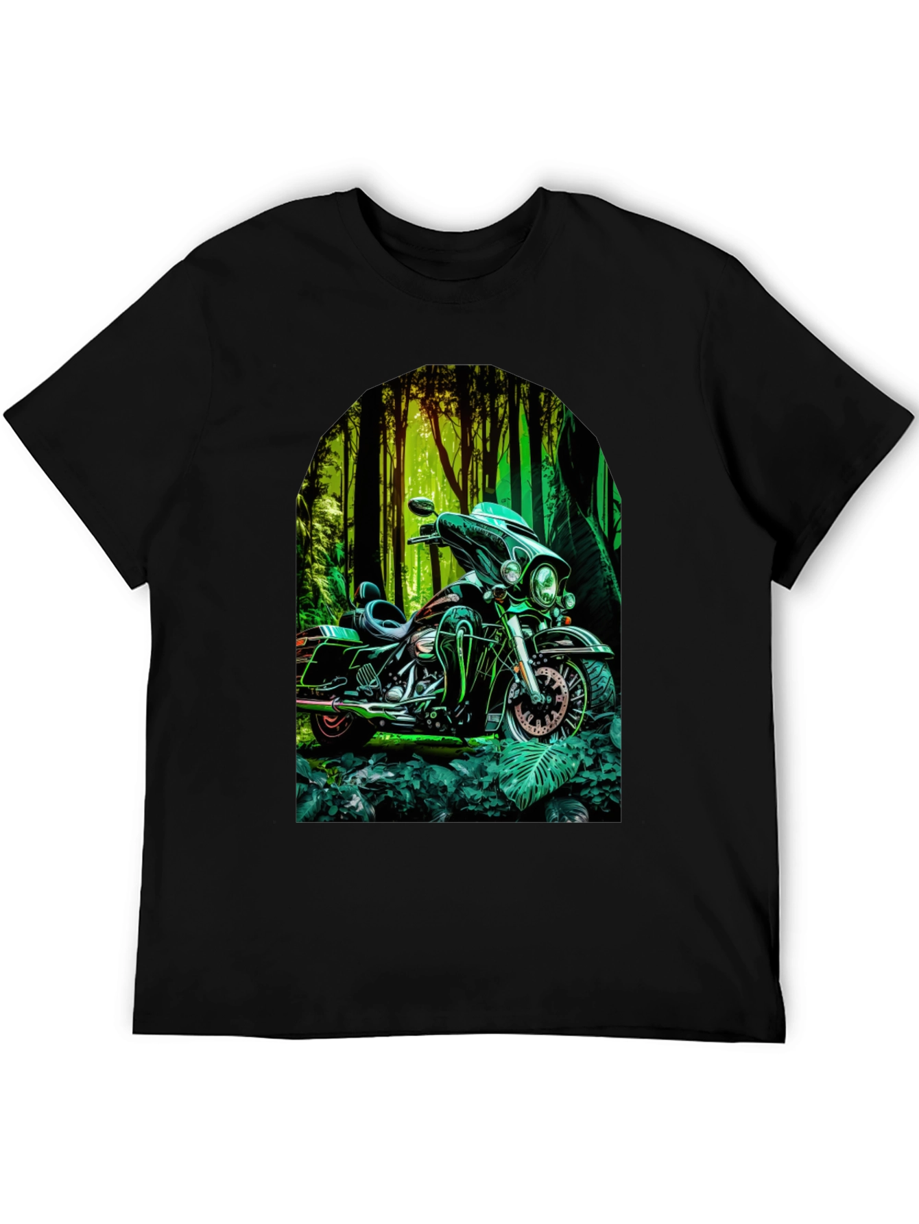 Motorcycle Forest T-Shirt