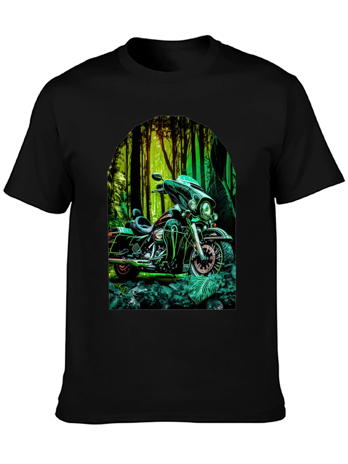 Motorcycle Forest T-Shirt