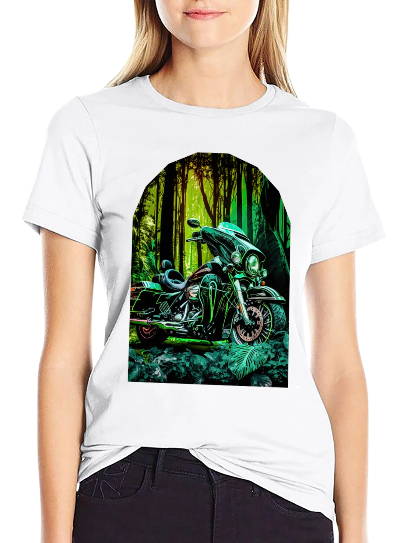 Motorcycle Forest T-Shirt