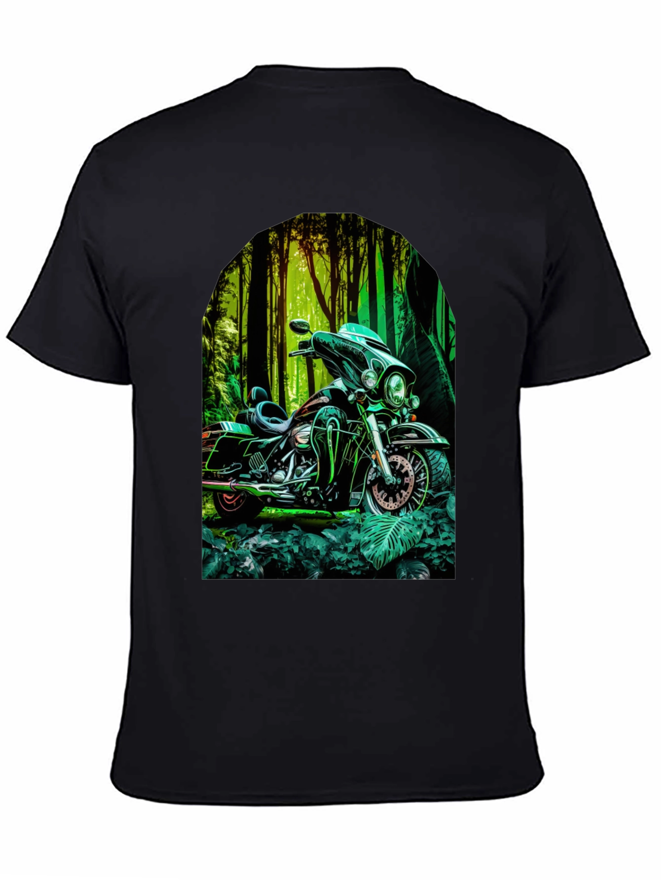 Motorcycle Forest T-Shirt