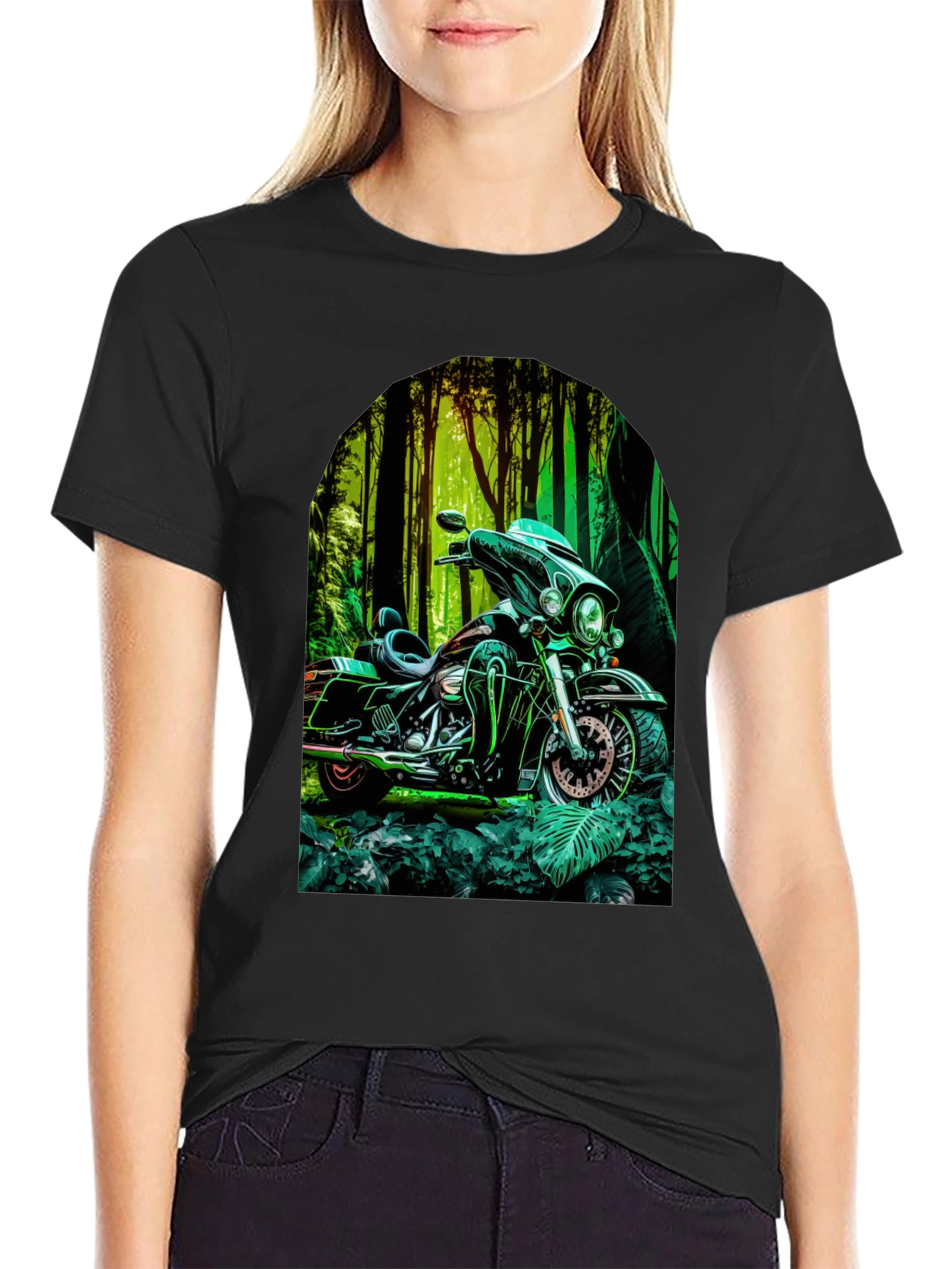 Motorcycle Forest T-Shirt