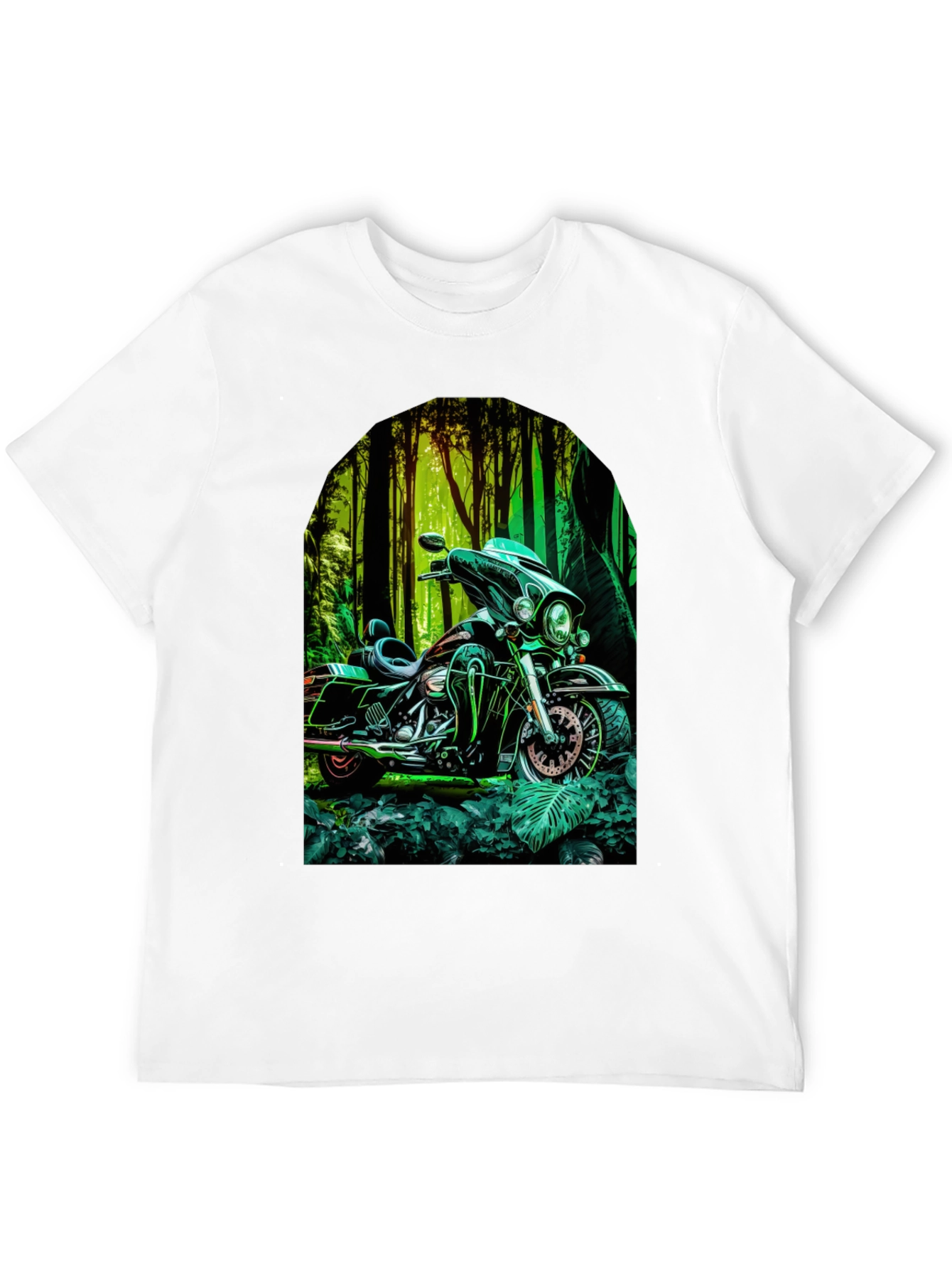 Motorcycle Forest T-Shirt