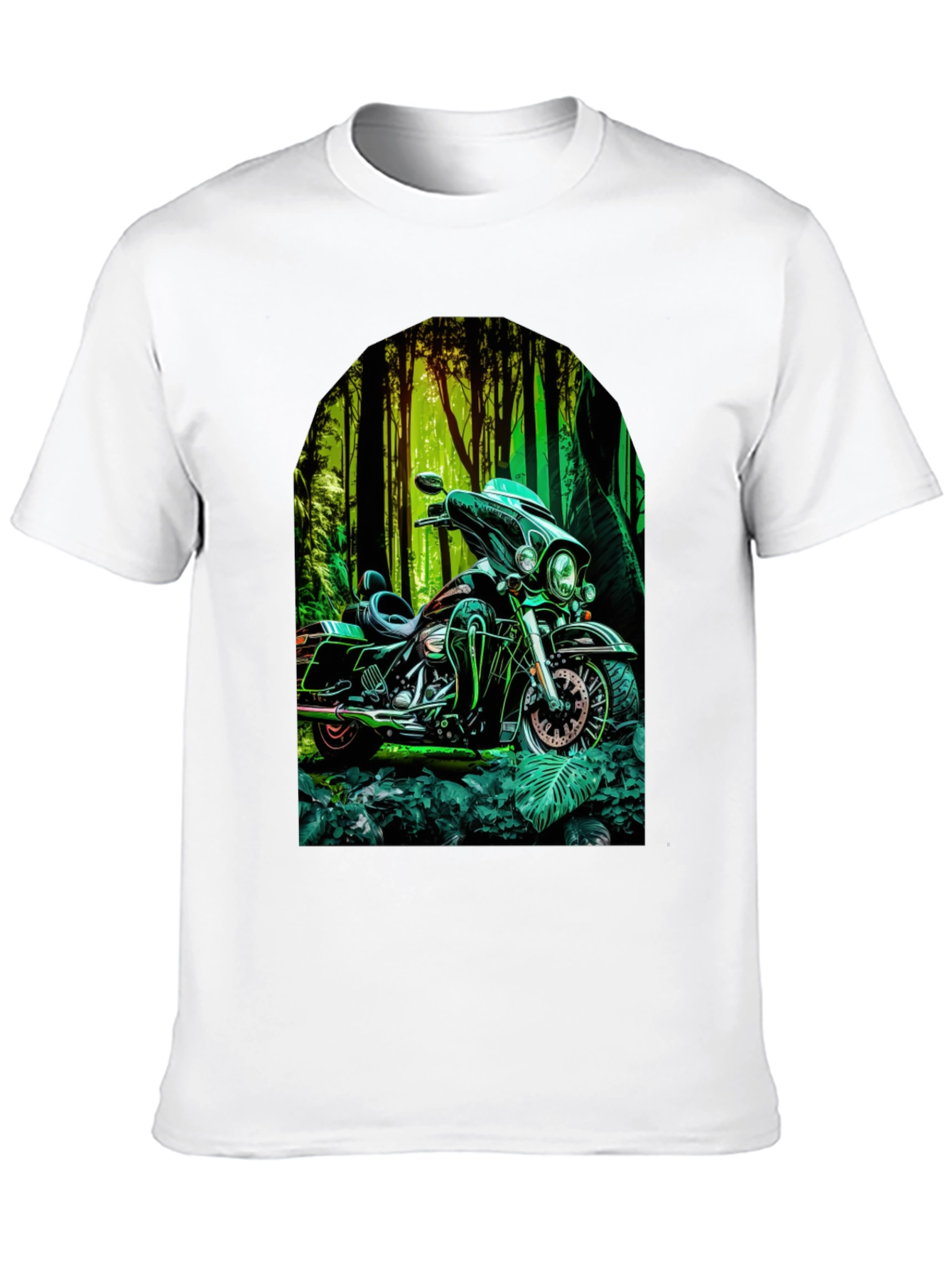 Motorcycle Forest T-Shirt