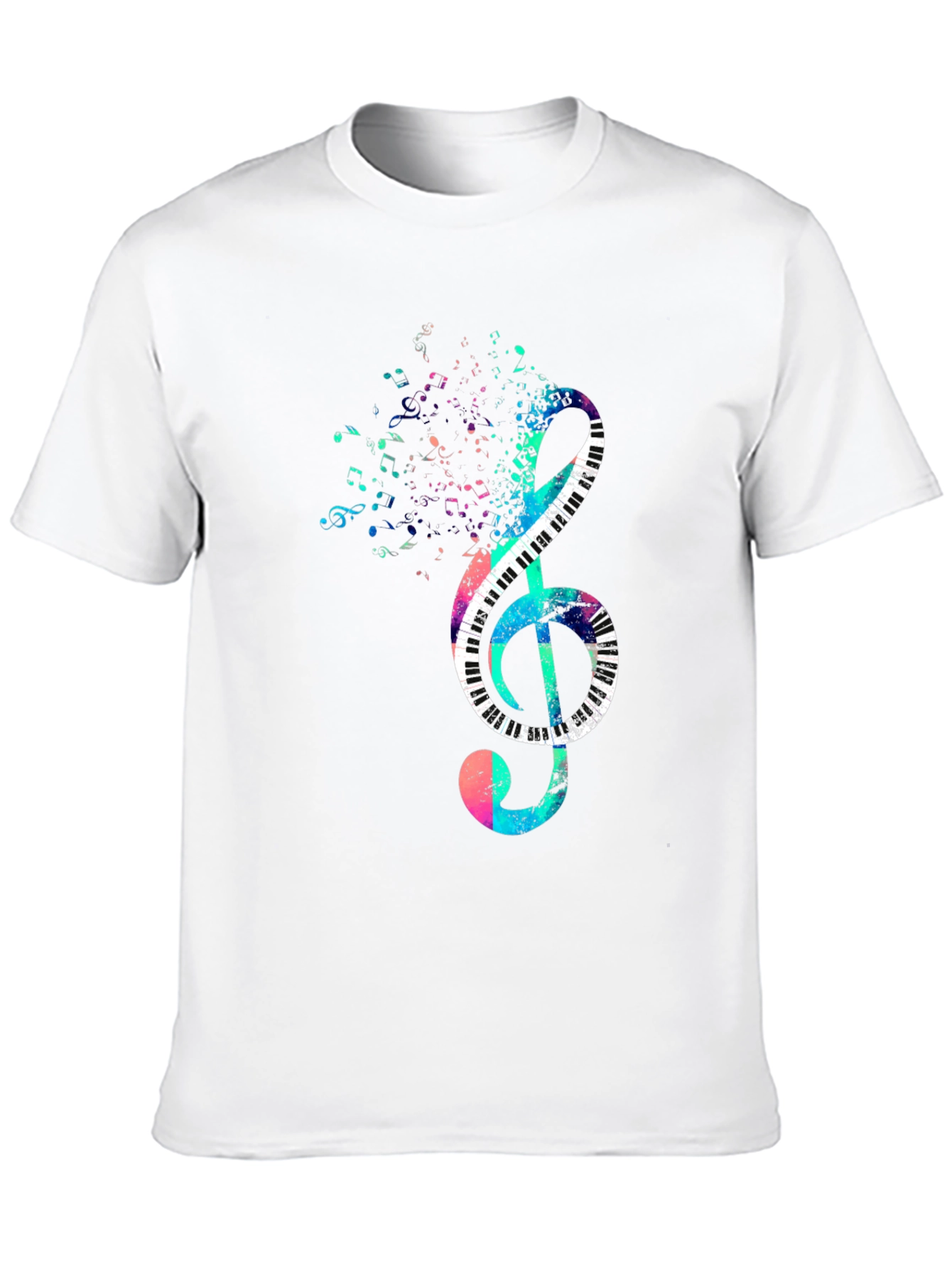 Musical Clef Piano Key T-Shirt