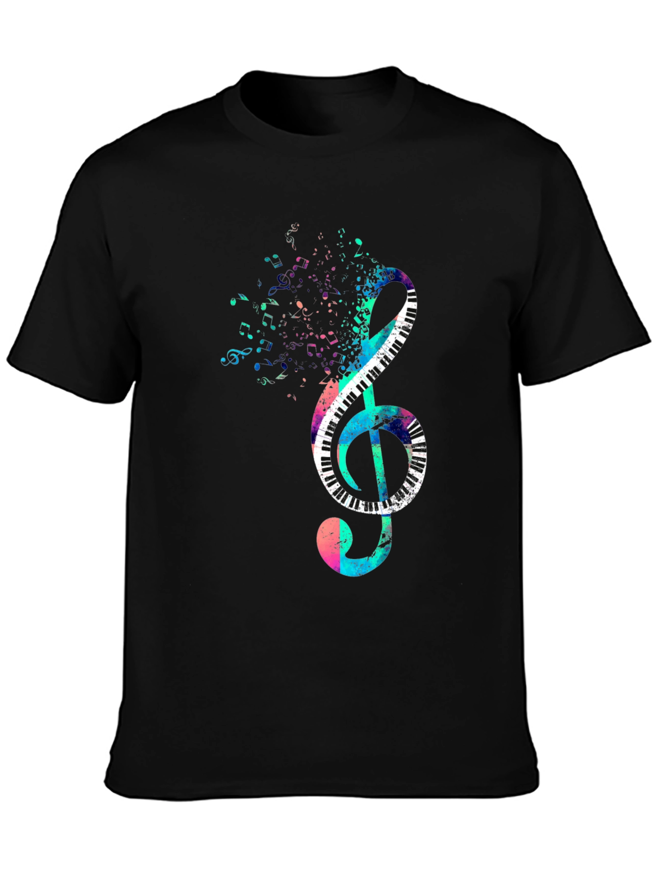 Musical Clef Piano Key T-Shirt