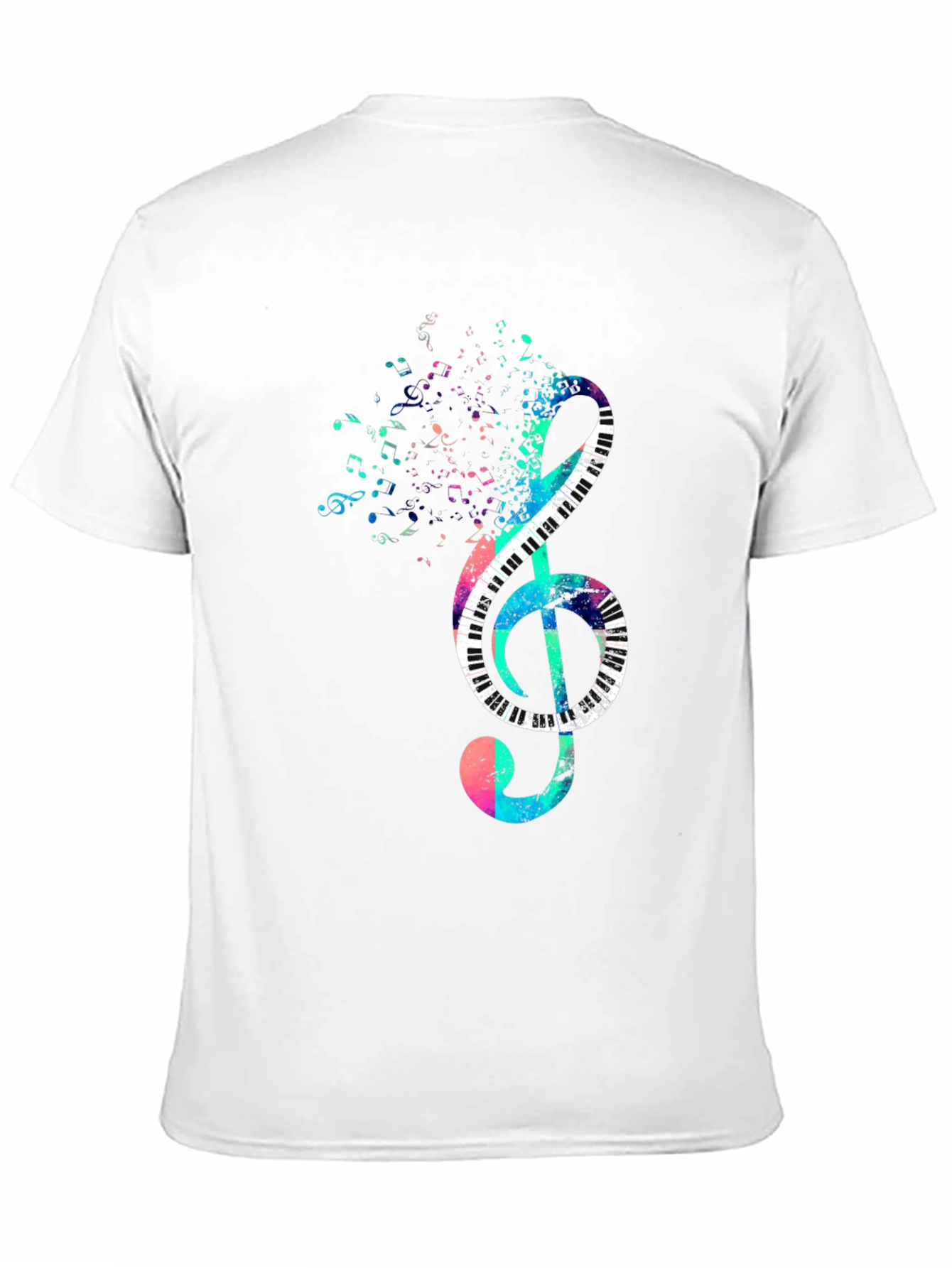 Musical Clef Piano Key T-Shirt