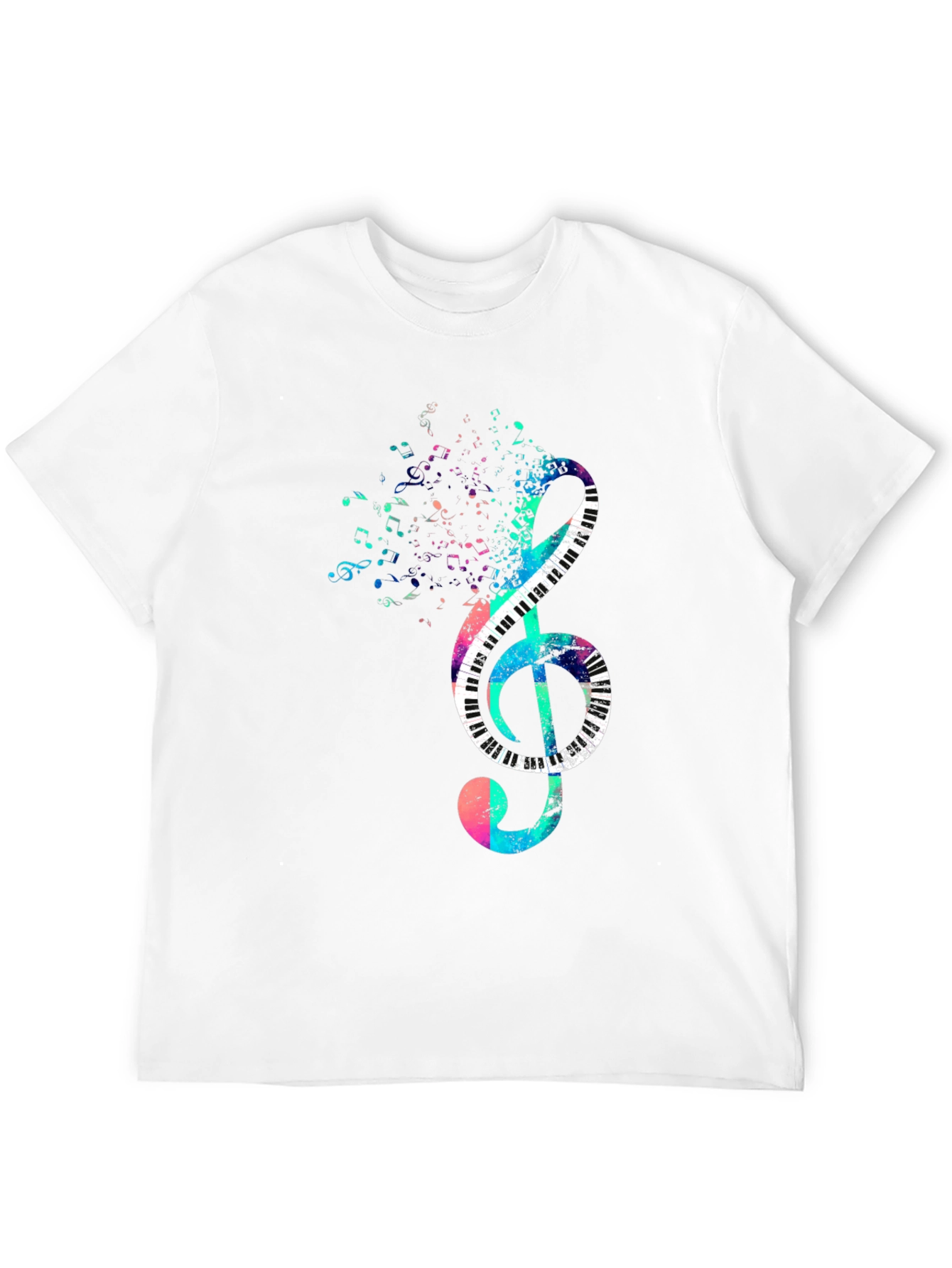 Musical Clef Piano Key T-Shirt