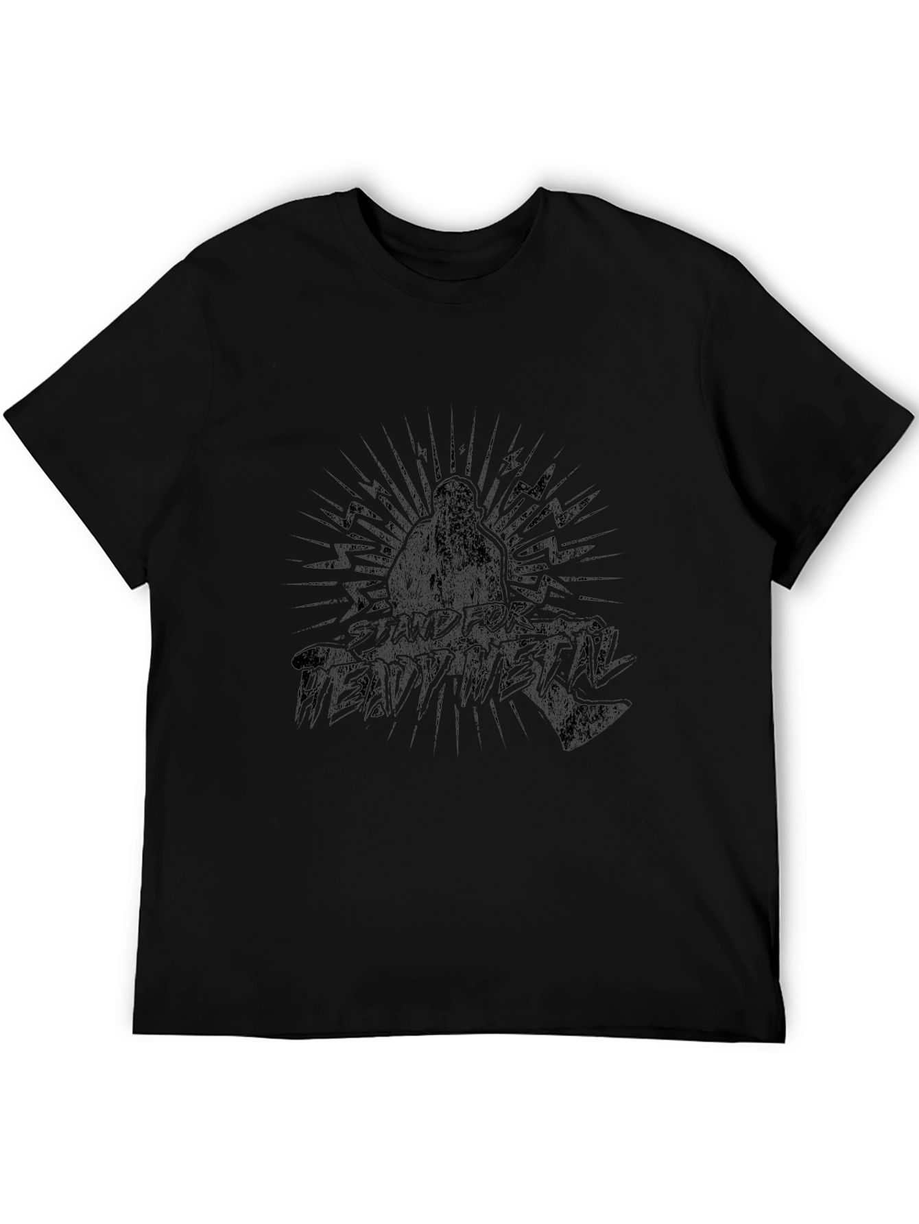 Stand For Heavy Metal Black T-Shirt