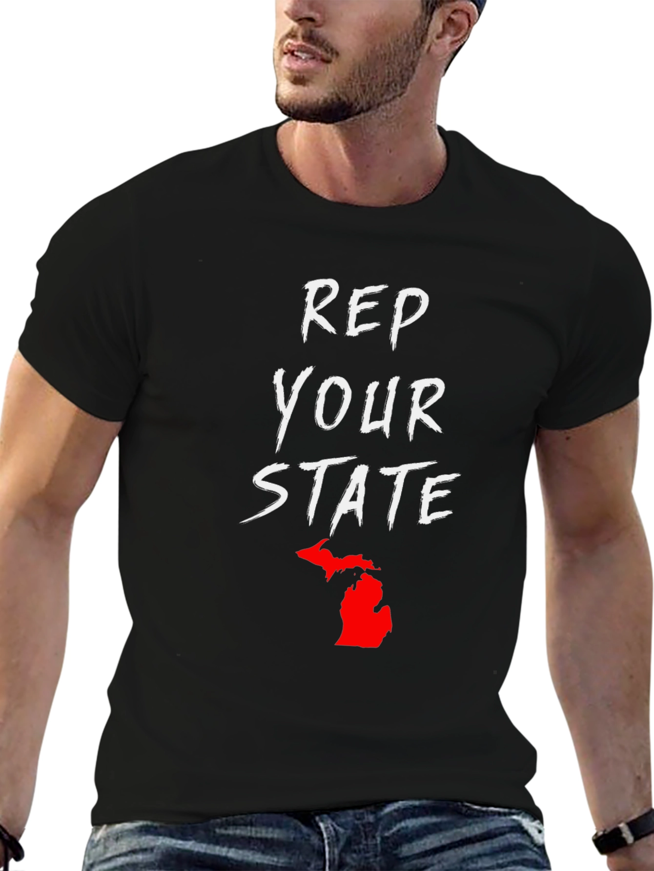 Rep Your State Michigan T-Shirt